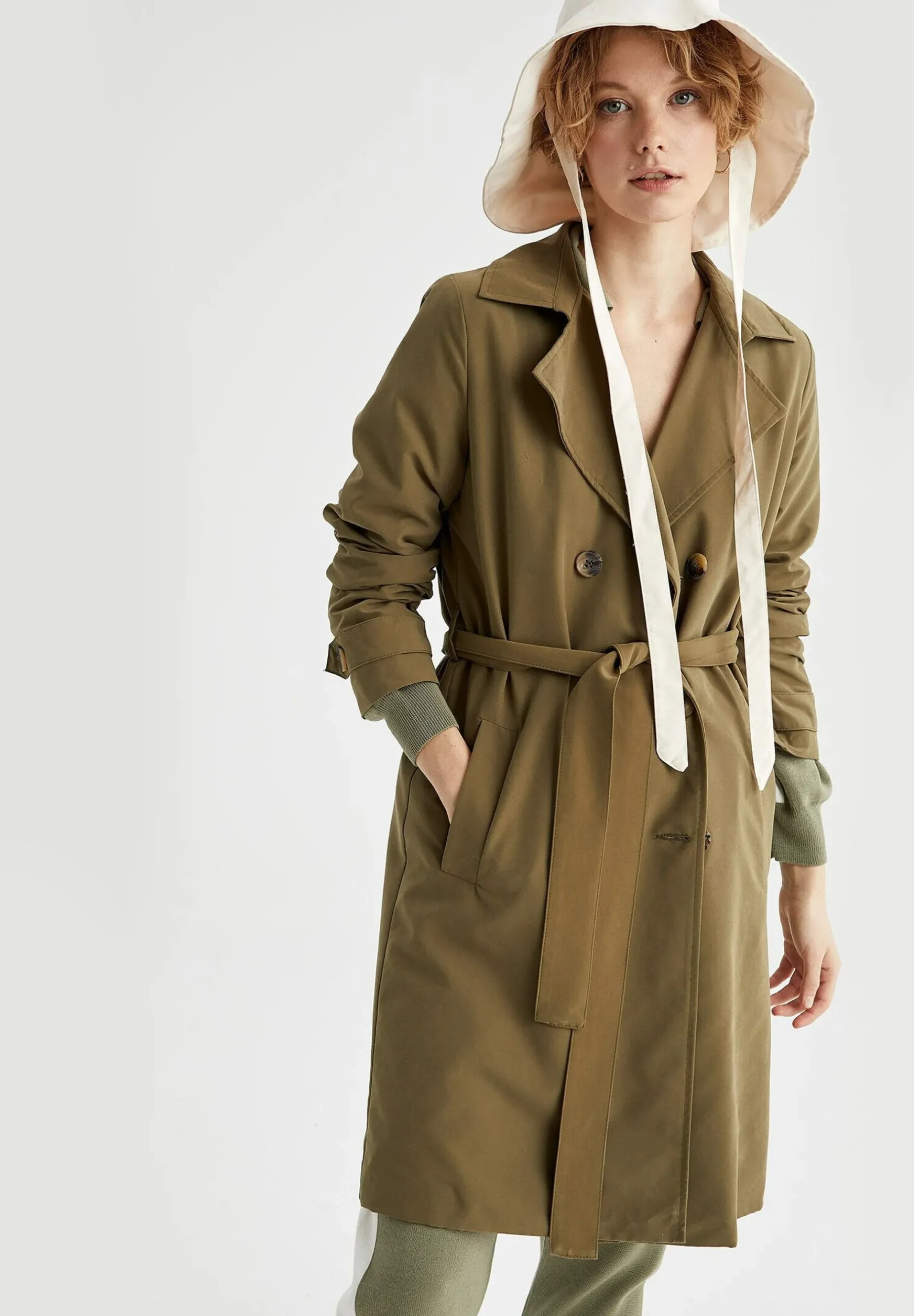 Regular Fit - Trench|DeFacto Store