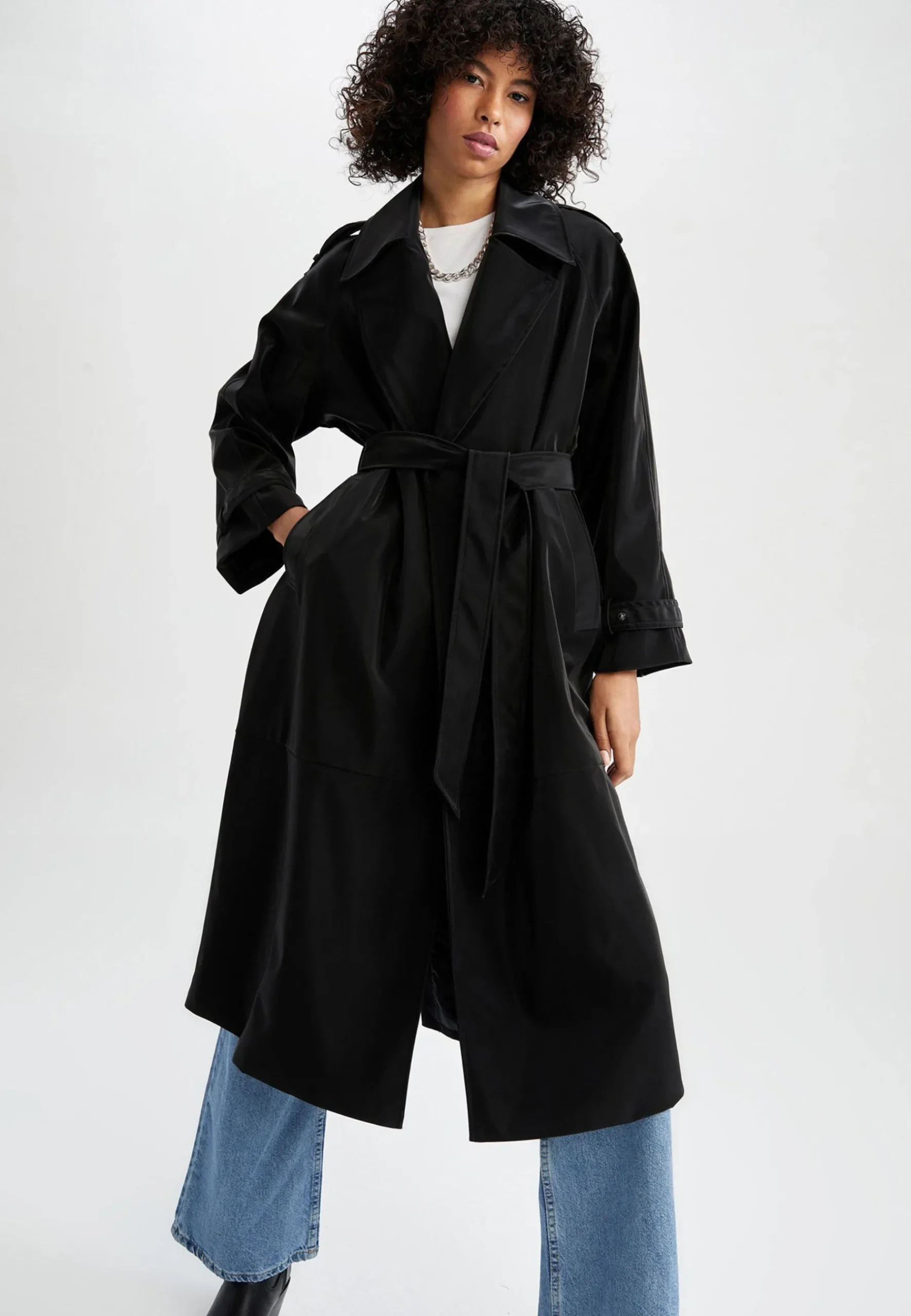 Regular Fit - Trench|DeFacto Fashion