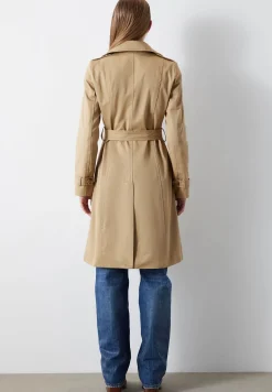 Regular Fit Belted Double-Breasted - Trench|Ipekyol New