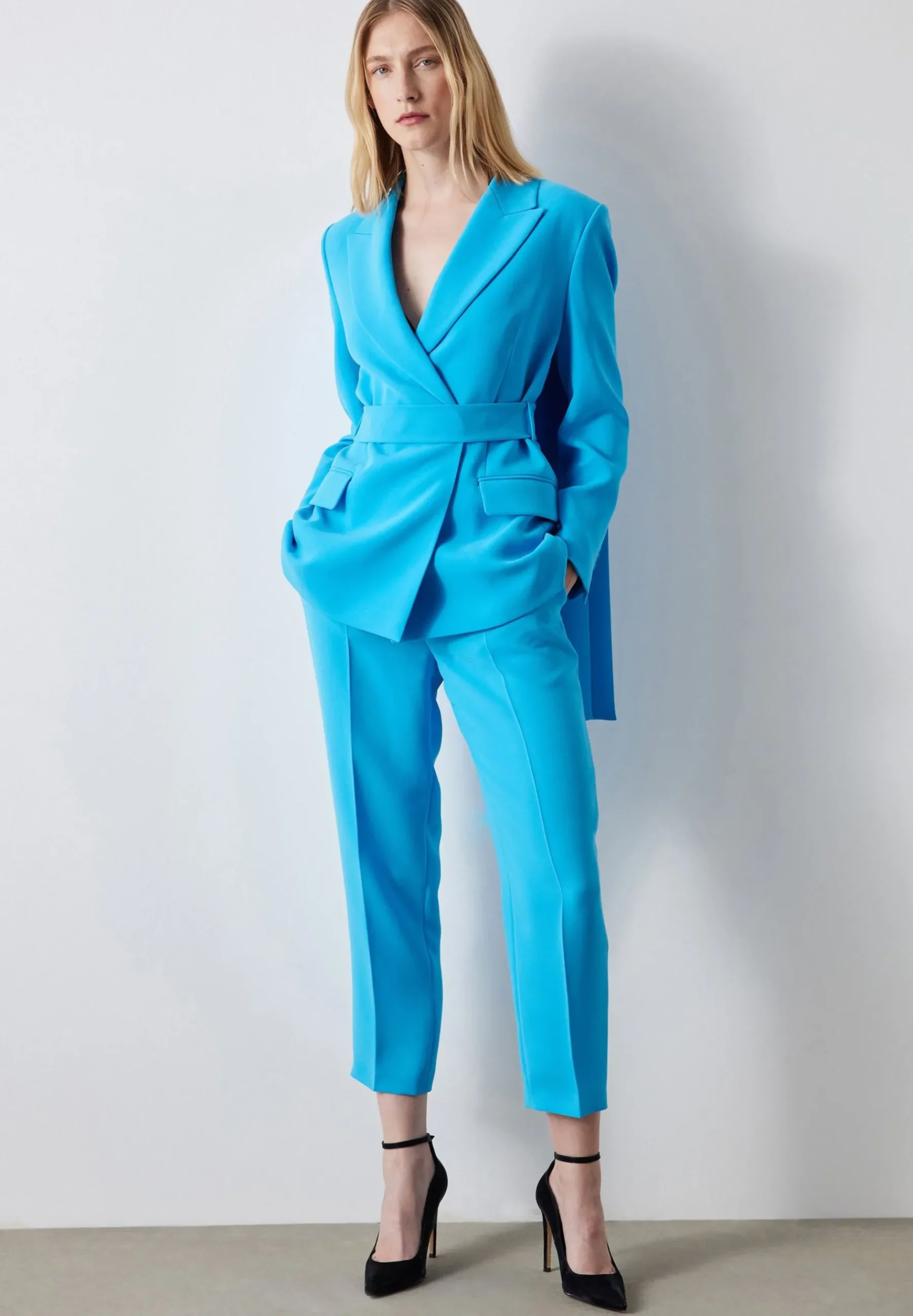 Regular Fit Belted Double-Breasted - Manteau Court|Ipekyol Cheap