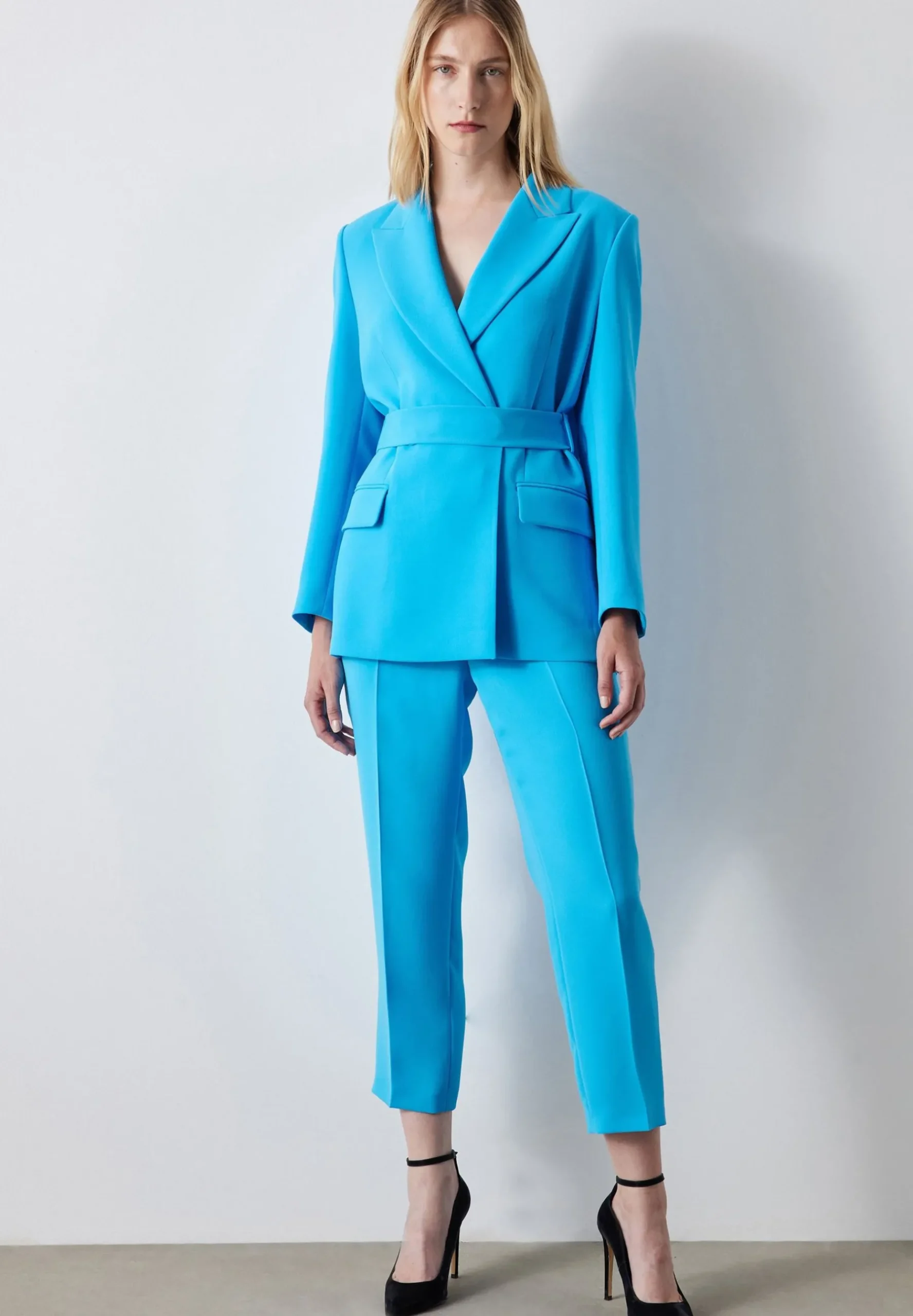 Regular Fit Belted Double-Breasted - Manteau Court|Ipekyol Cheap