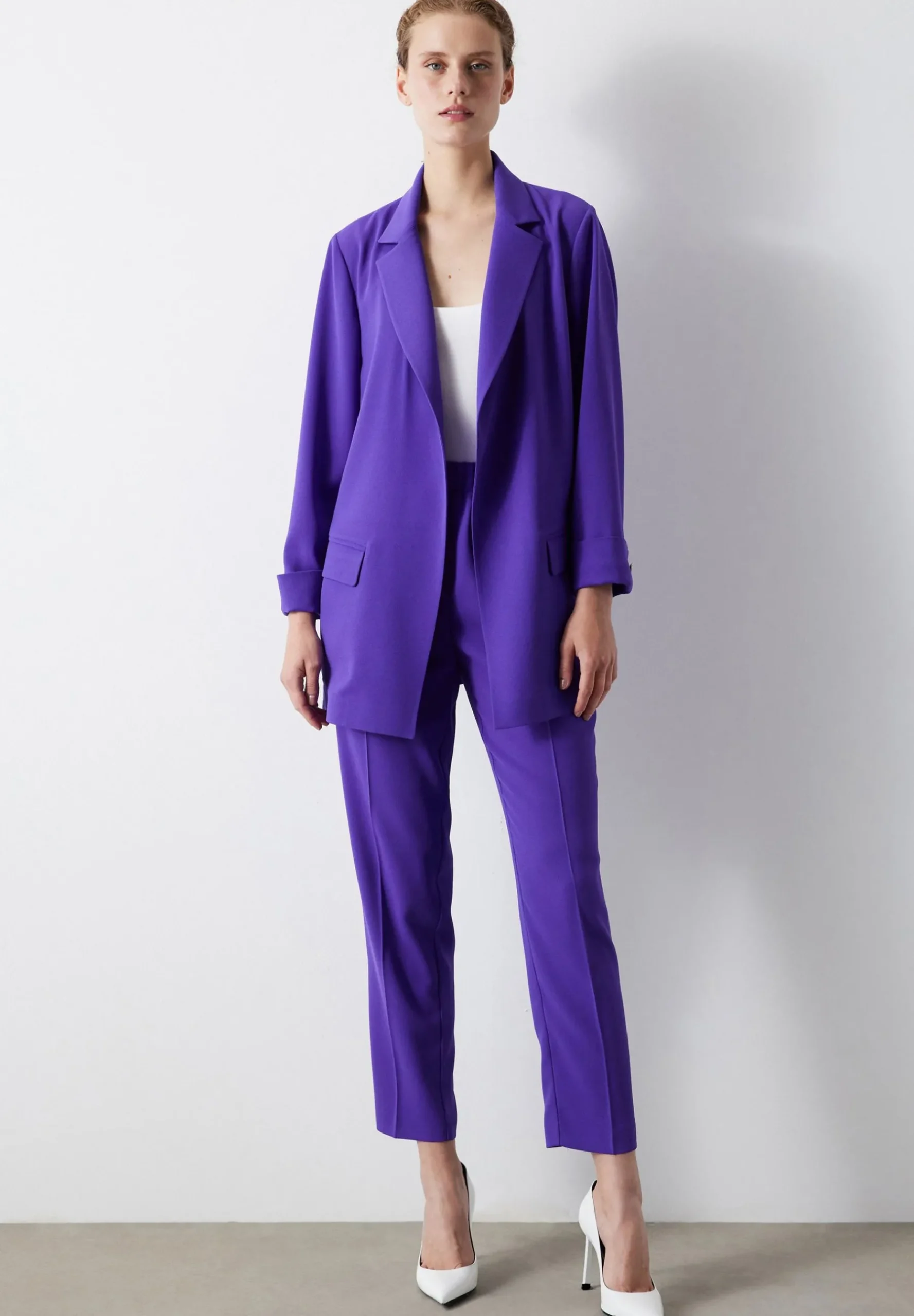 Regular Fit Flowy - Manteau Court|Ipekyol Hot