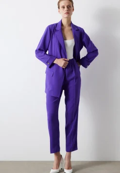 Regular Fit Flowy - Manteau Court|Ipekyol Hot