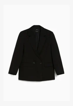 RegularFit Tailored - Feminine-Cut Double-Breasted - Manteau Court|Bershka New