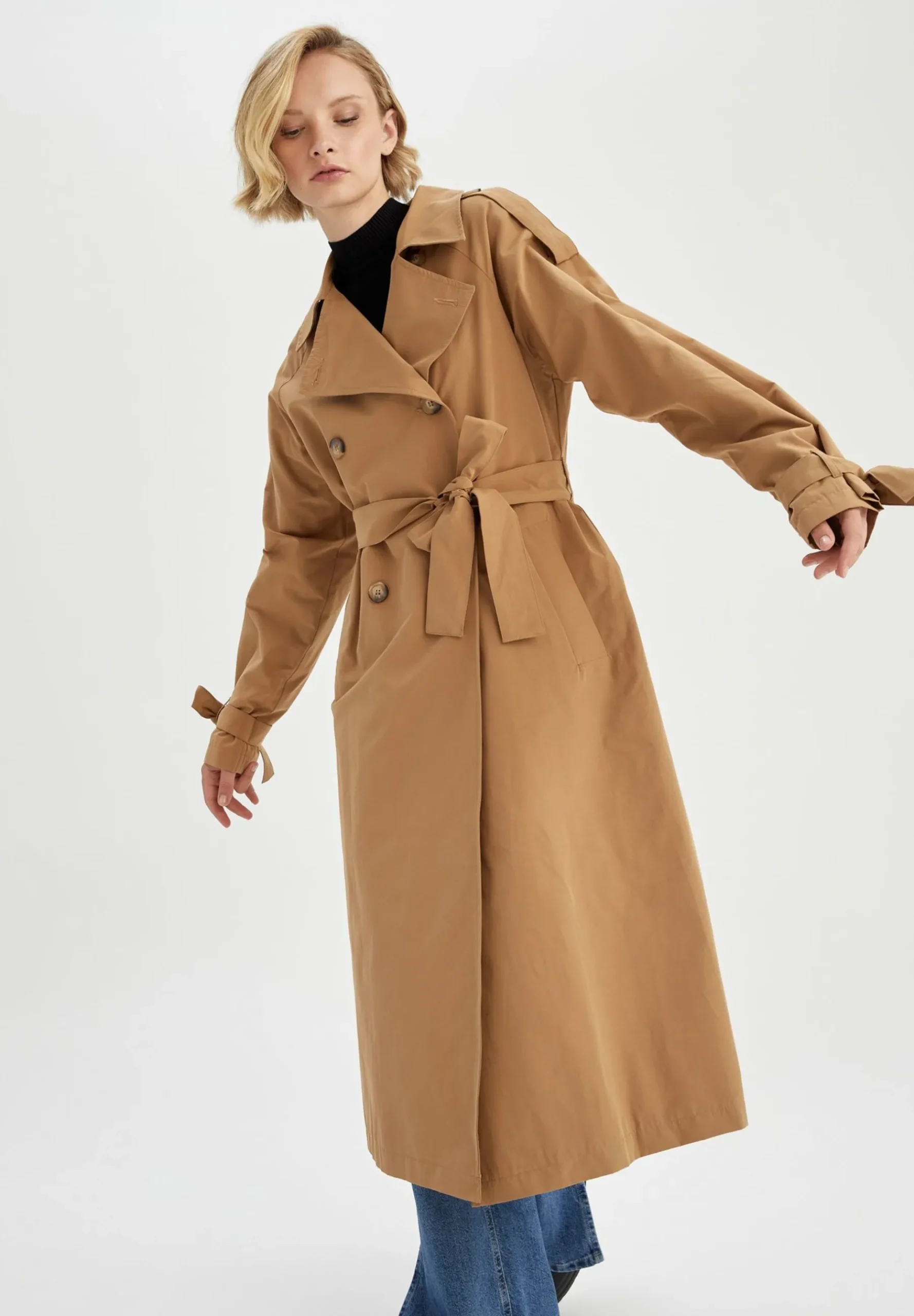 Relax Fit - Trench|DeFacto Best