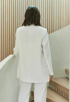 Relaxed Fit Single Breasted Blazer - Manteau Court|Next Best