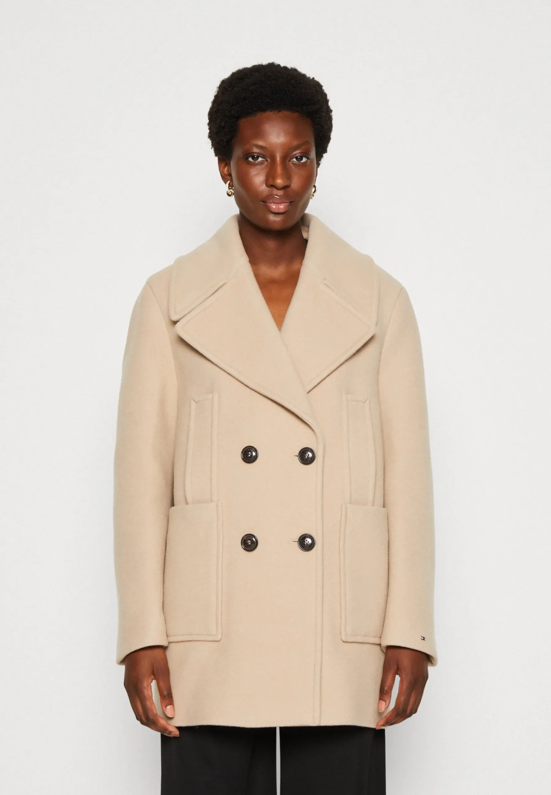 Relaxed Peacoat - Manteau Classique|Tommy Hilfiger Online