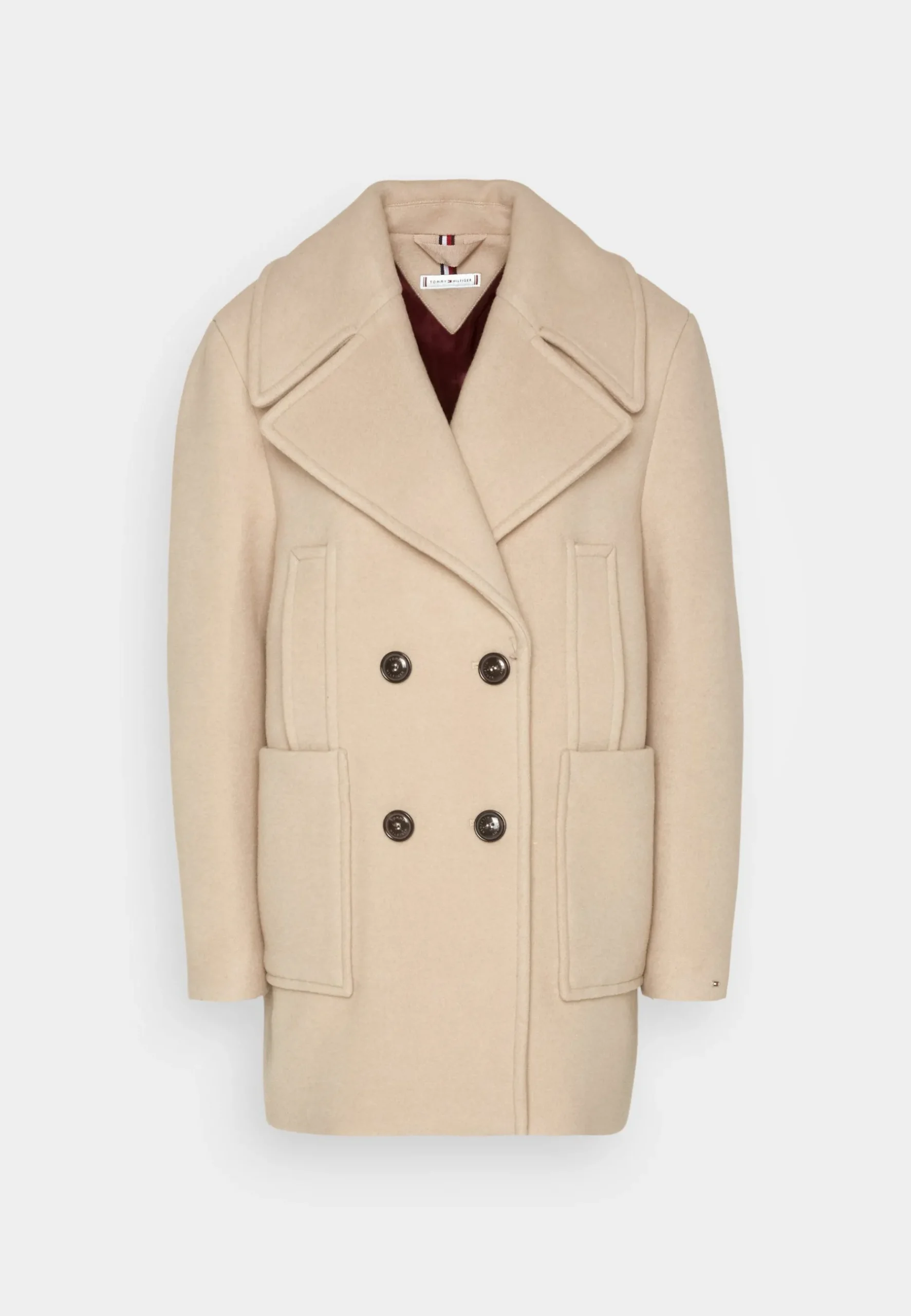 Relaxed Peacoat - Manteau Classique|Tommy Hilfiger Online