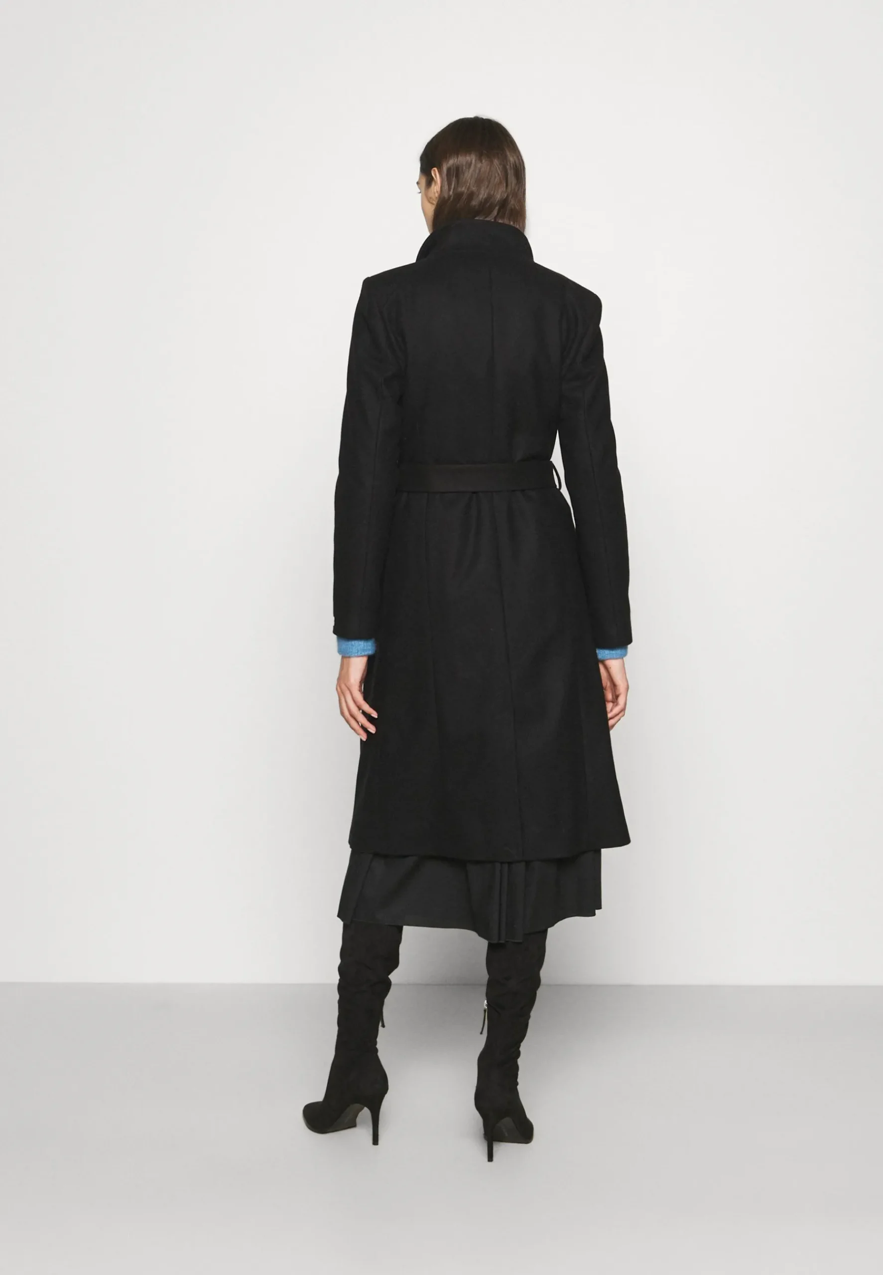 Rose Wrap Coat With Shoulder Panels - Manteau Classique|Ted Baker Sale