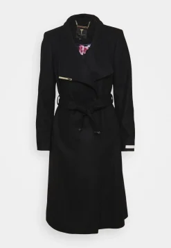 Rose Wrap Coat With Shoulder Panels - Manteau Classique|Ted Baker Sale