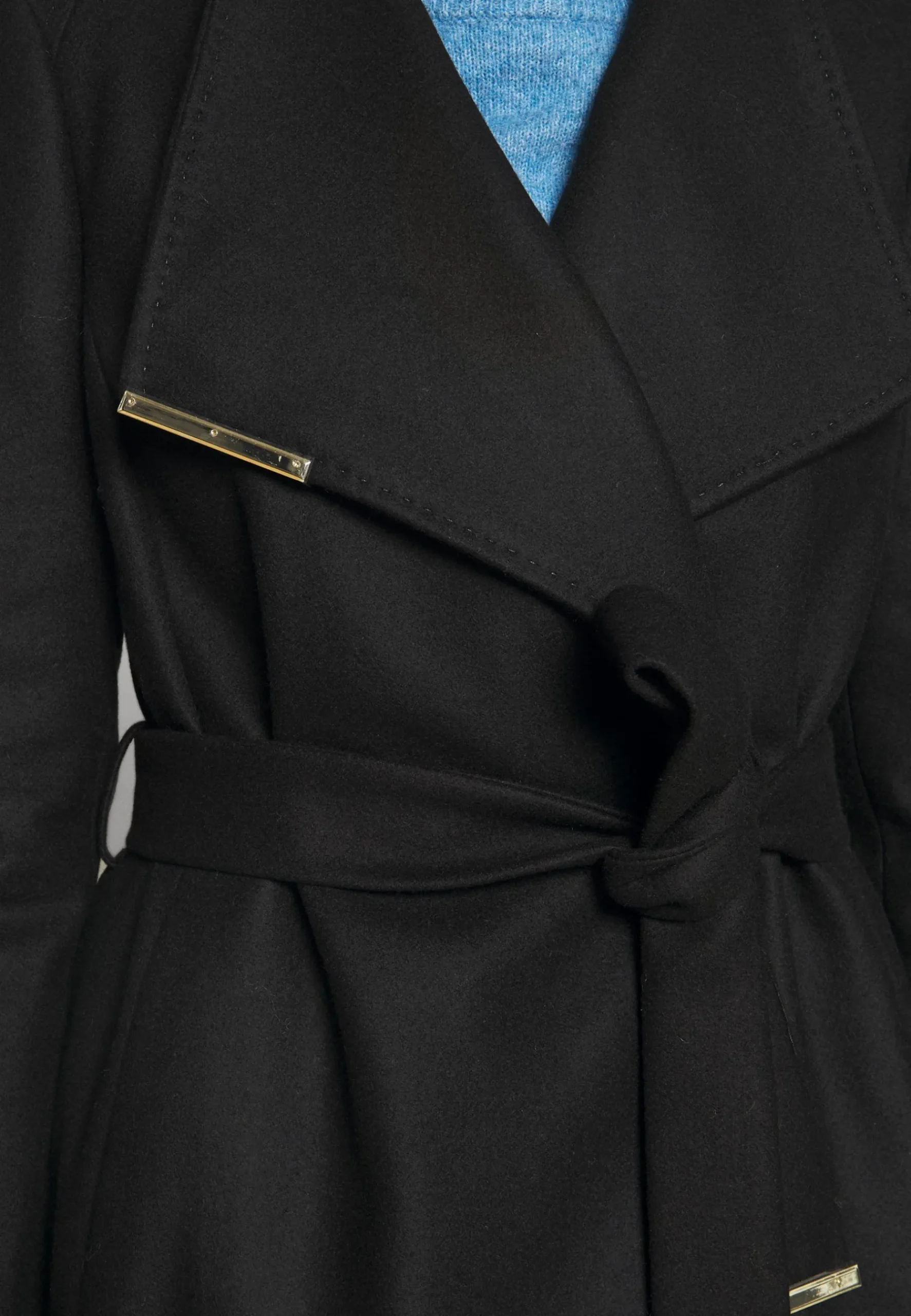 Rose Wrap Coat With Shoulder Panels - Manteau Classique|Ted Baker Sale