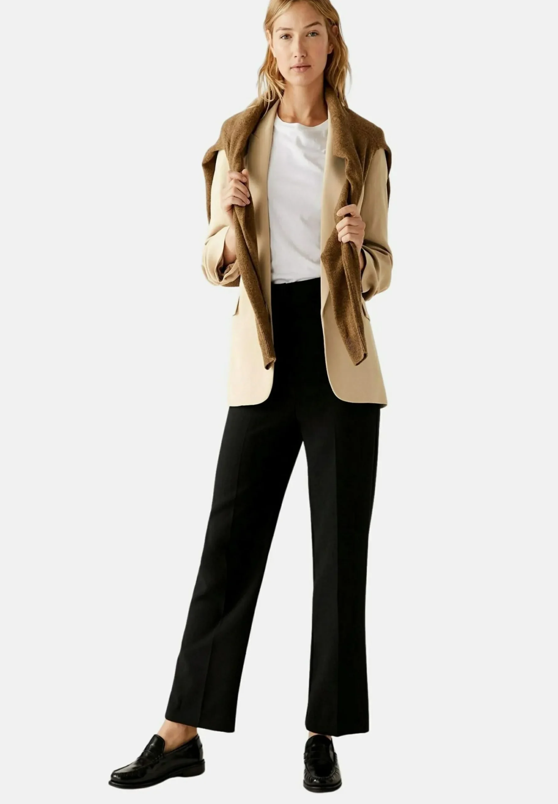 Ruched Sleeve - Manteau Court|Marks & Spencer Fashion