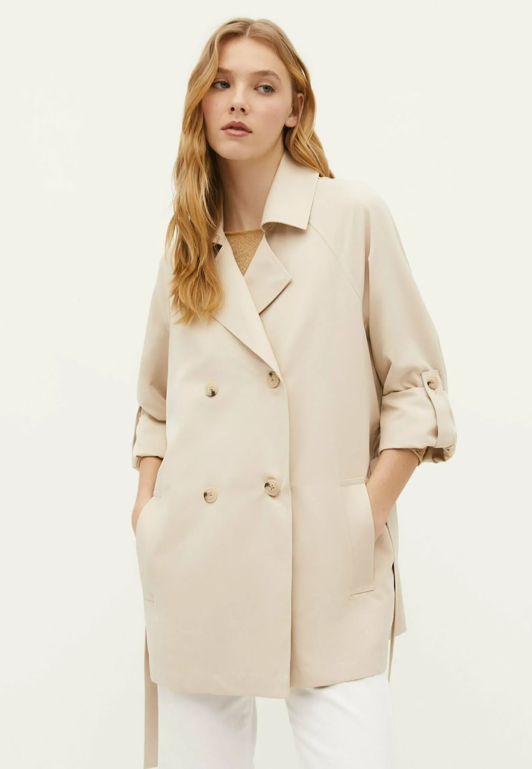 Short Flowing - Trench|Stradivarius Cheap