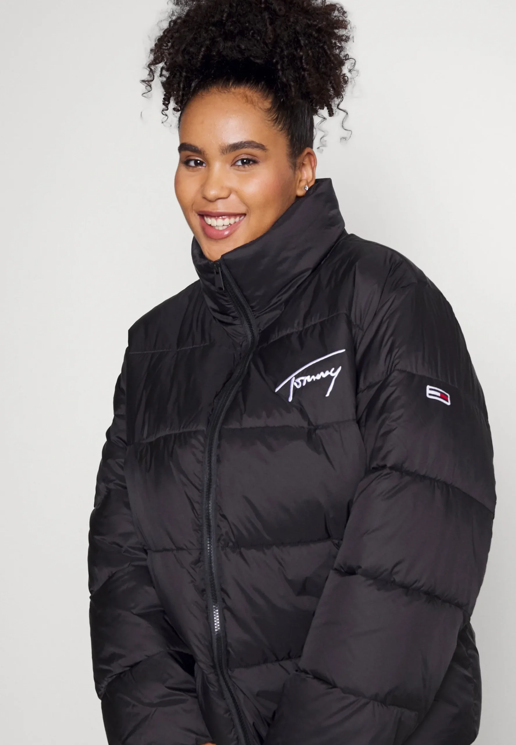 Signature Modern Puffer - Manteau Classique|Tommy Jeans Curve Hot