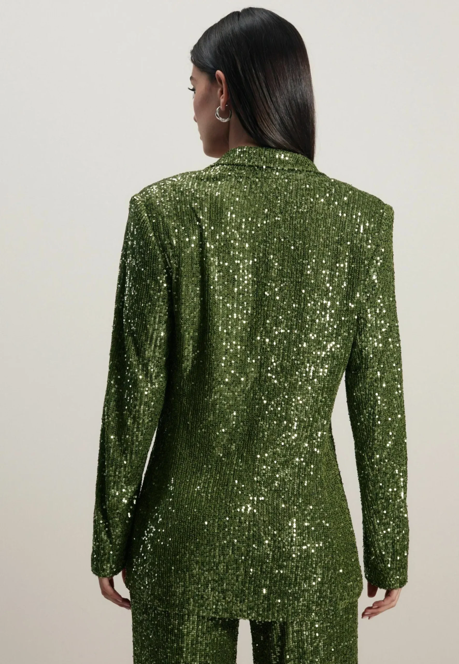 Single Breasted Sequin - Manteau Court|Next Fashion