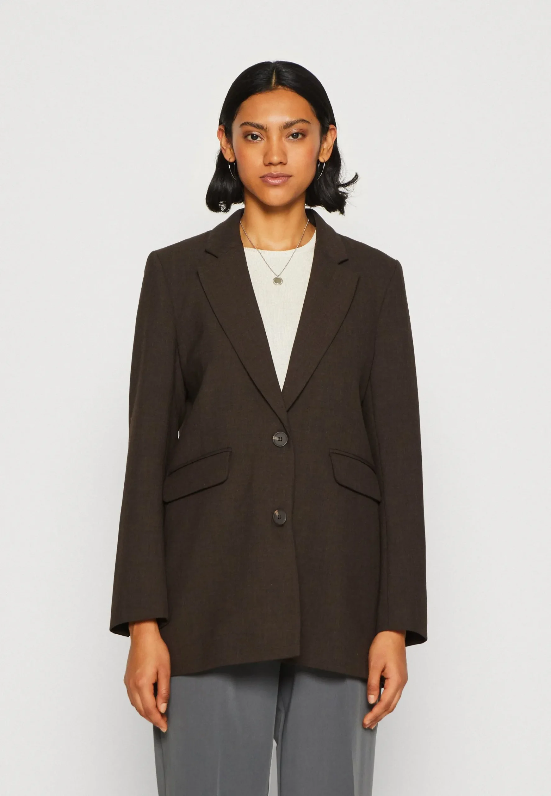 Slfrita Relaxed Blazer Java - Manteau Court|Selected Femme Cheap
