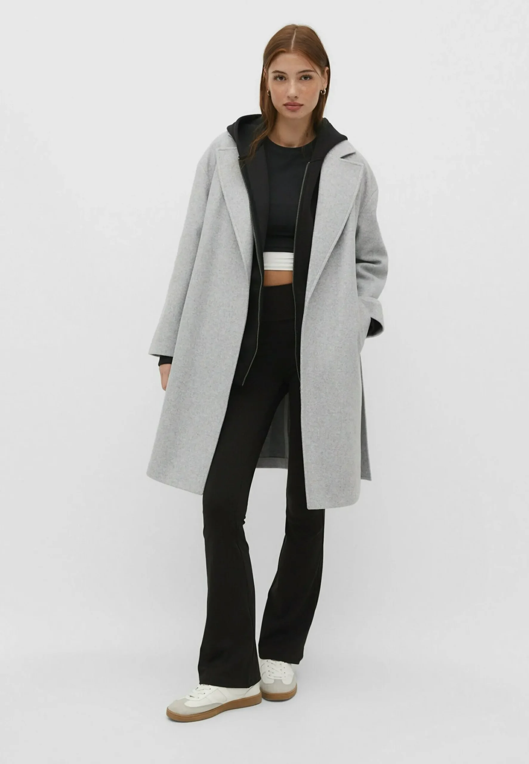 Soft-Touch With Belt - Trench|Stradivarius Fashion