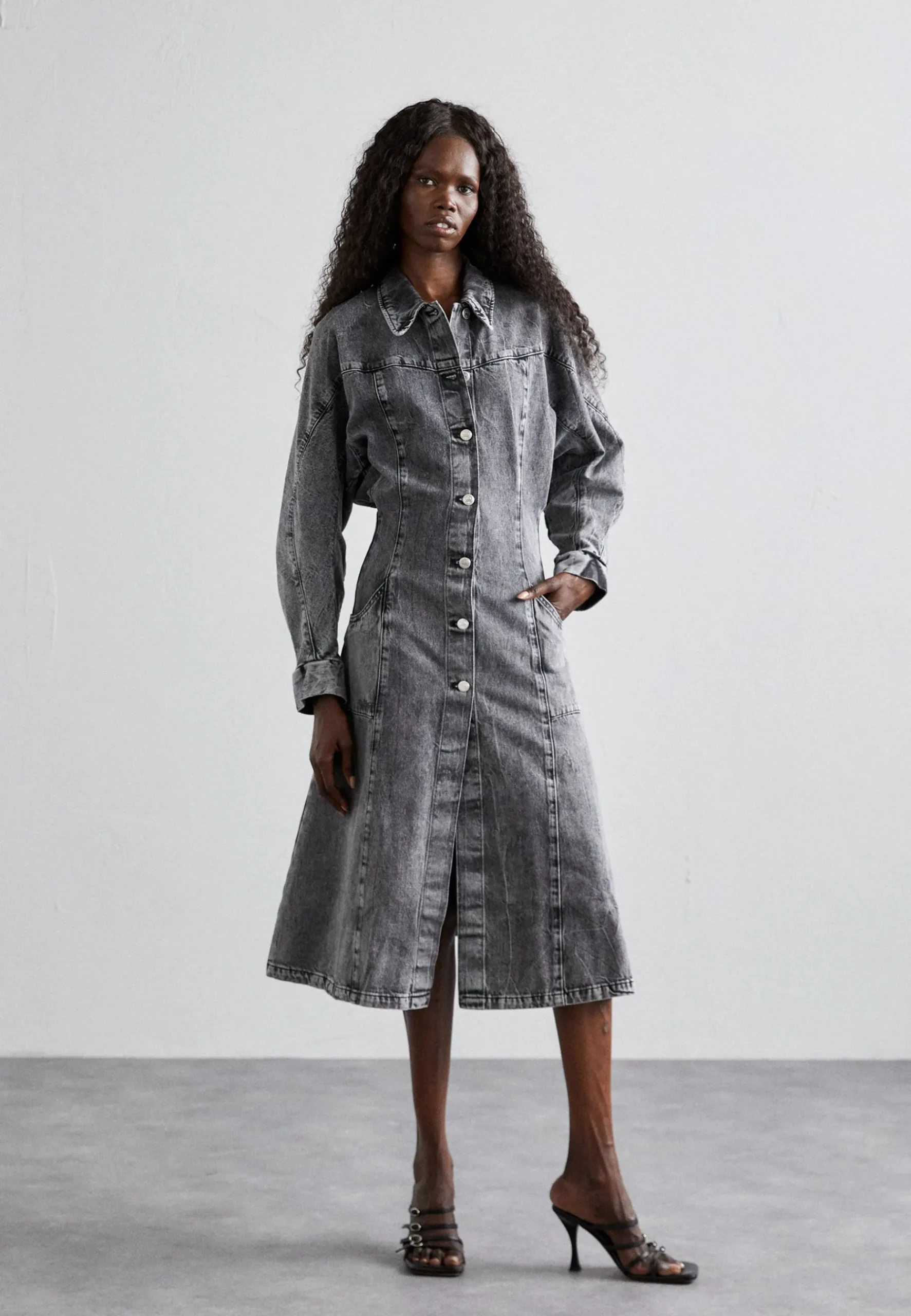 Sousha Long Coat - Trench|Holzweiler Cheap