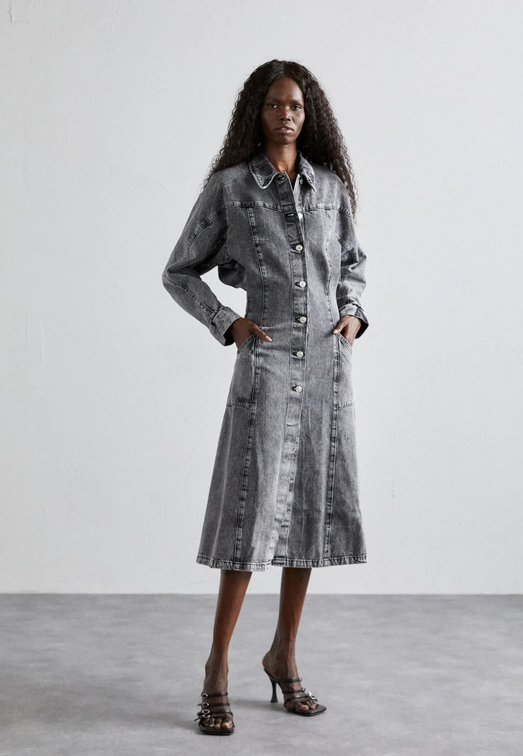 Sousha Long Coat - Trench|Holzweiler Cheap