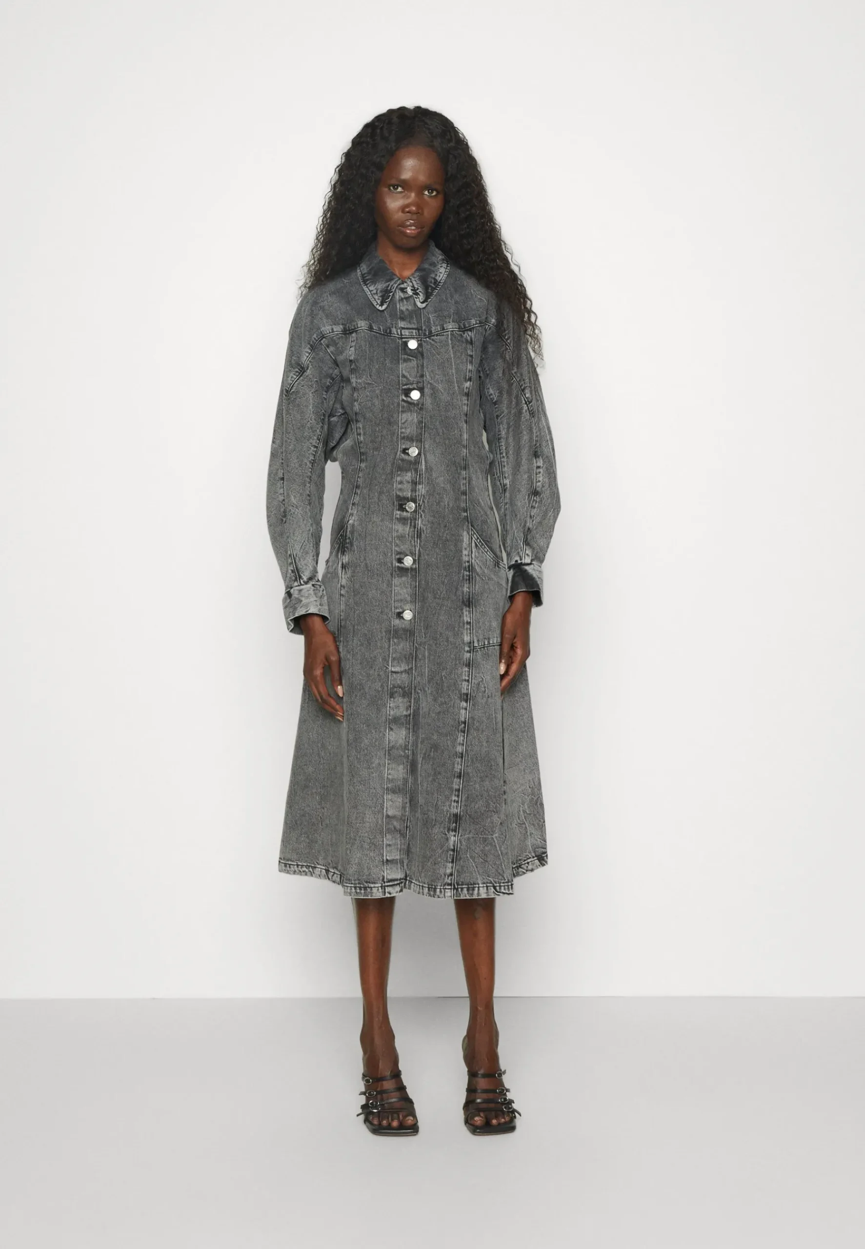 Sousha Long Coat - Trench|Holzweiler Cheap