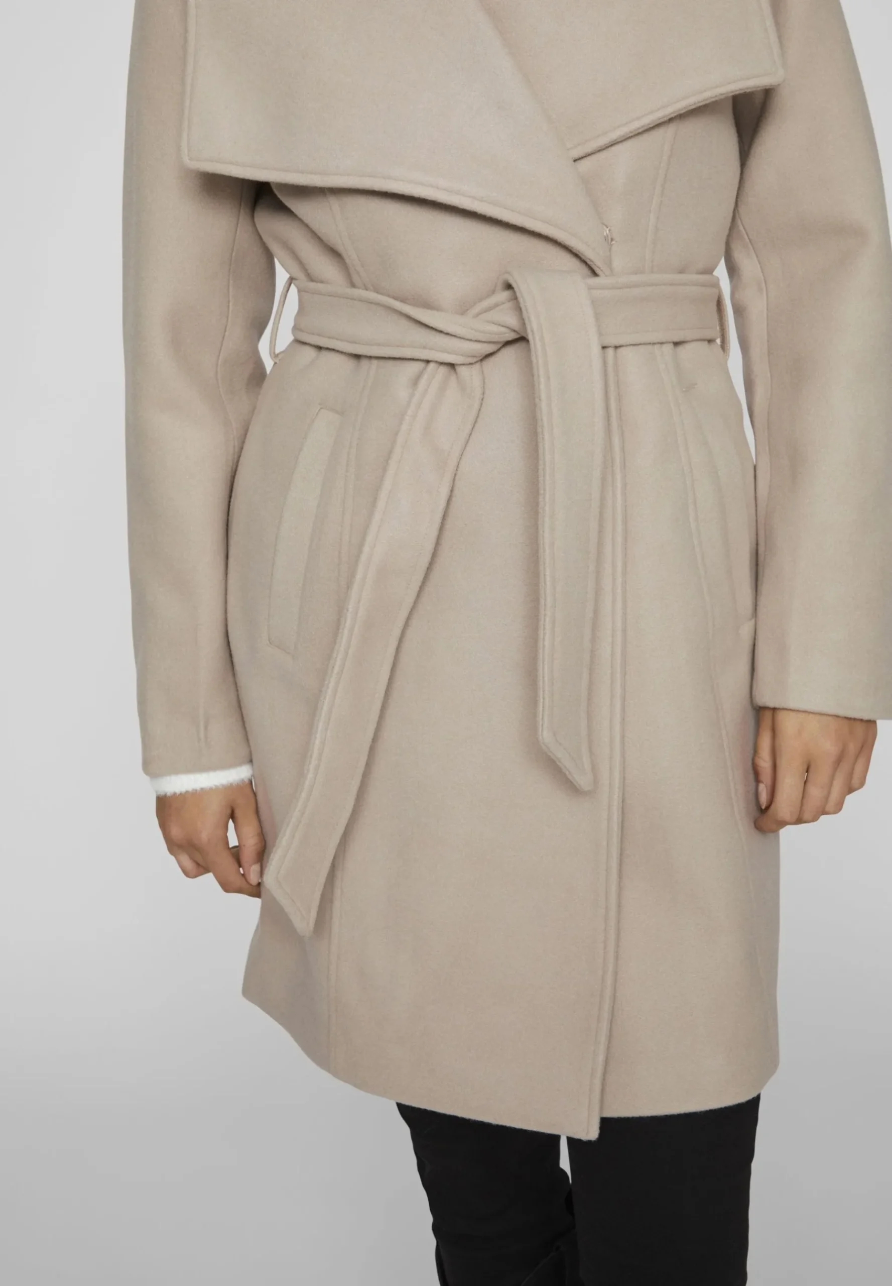 Taillengurtel - Manteau Court|VILA Outlet