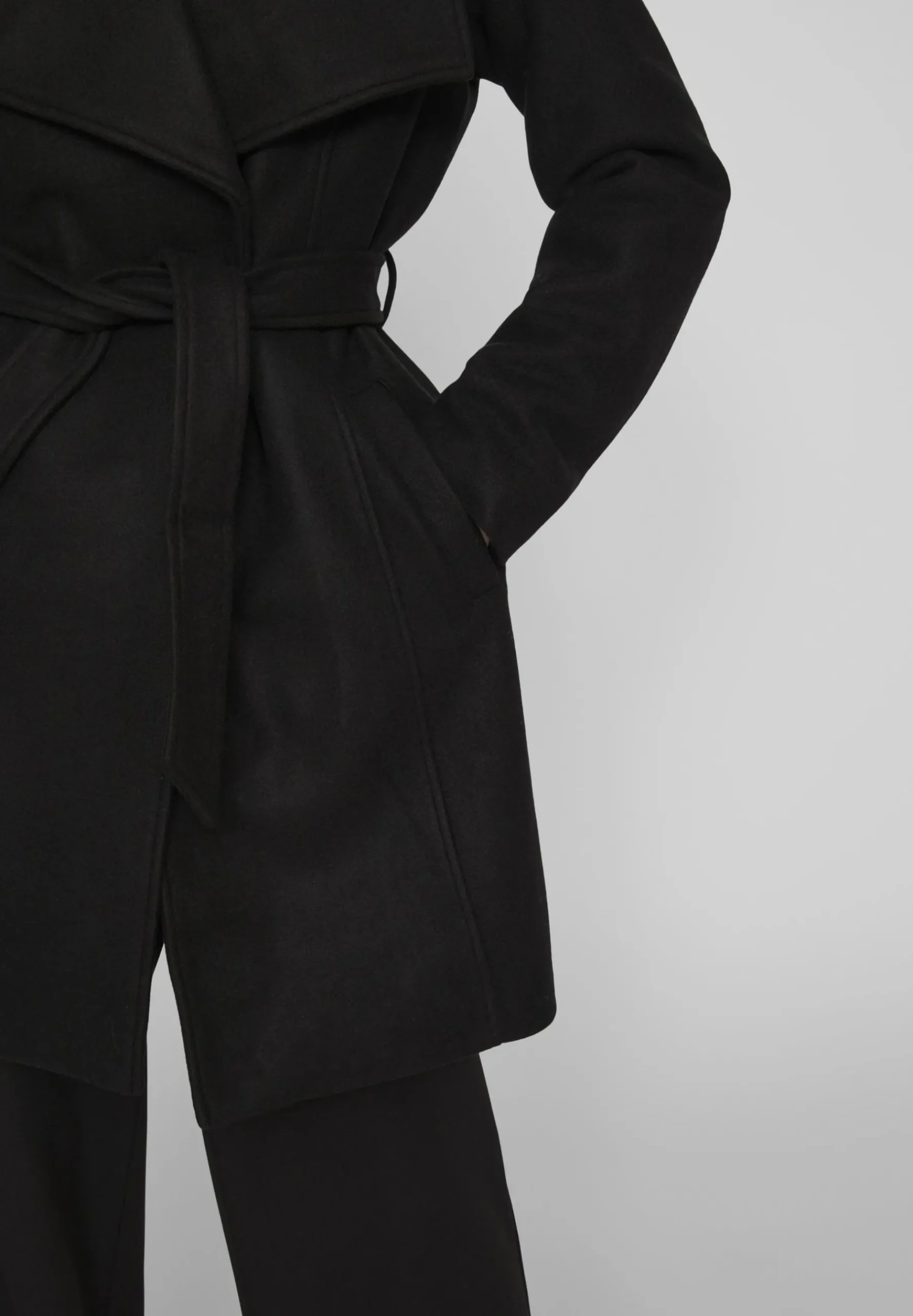 Taillengurtel - Manteau Court|VILA Cheap