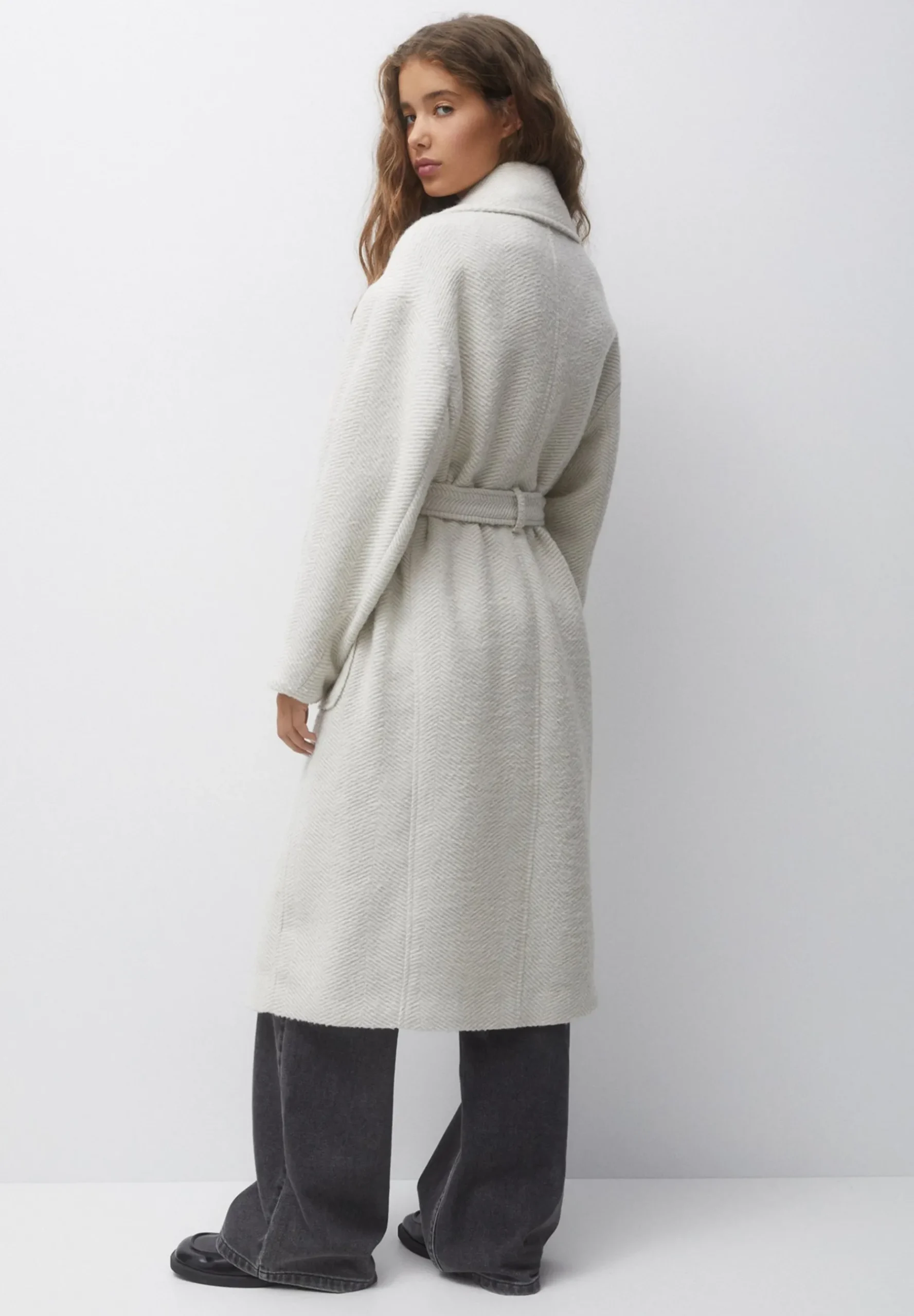 Texture Herringbone - Trench|PULL&BEAR Discount