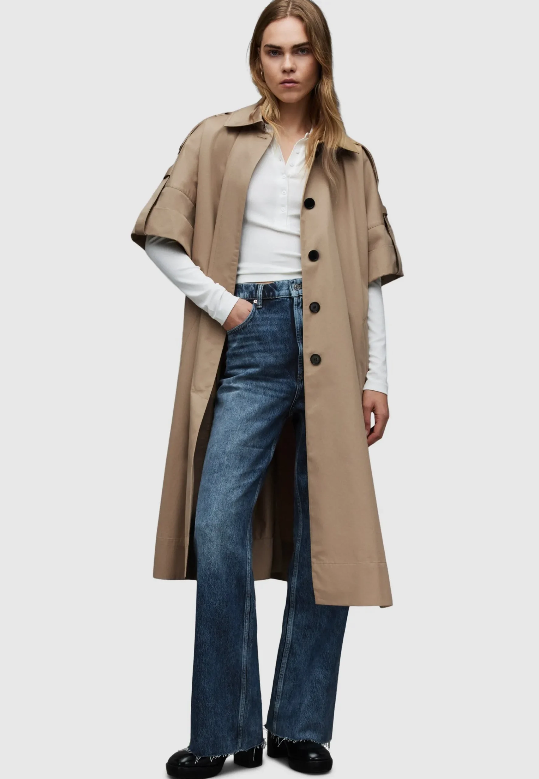 Tina - Trench|AllSaints Flash Sale