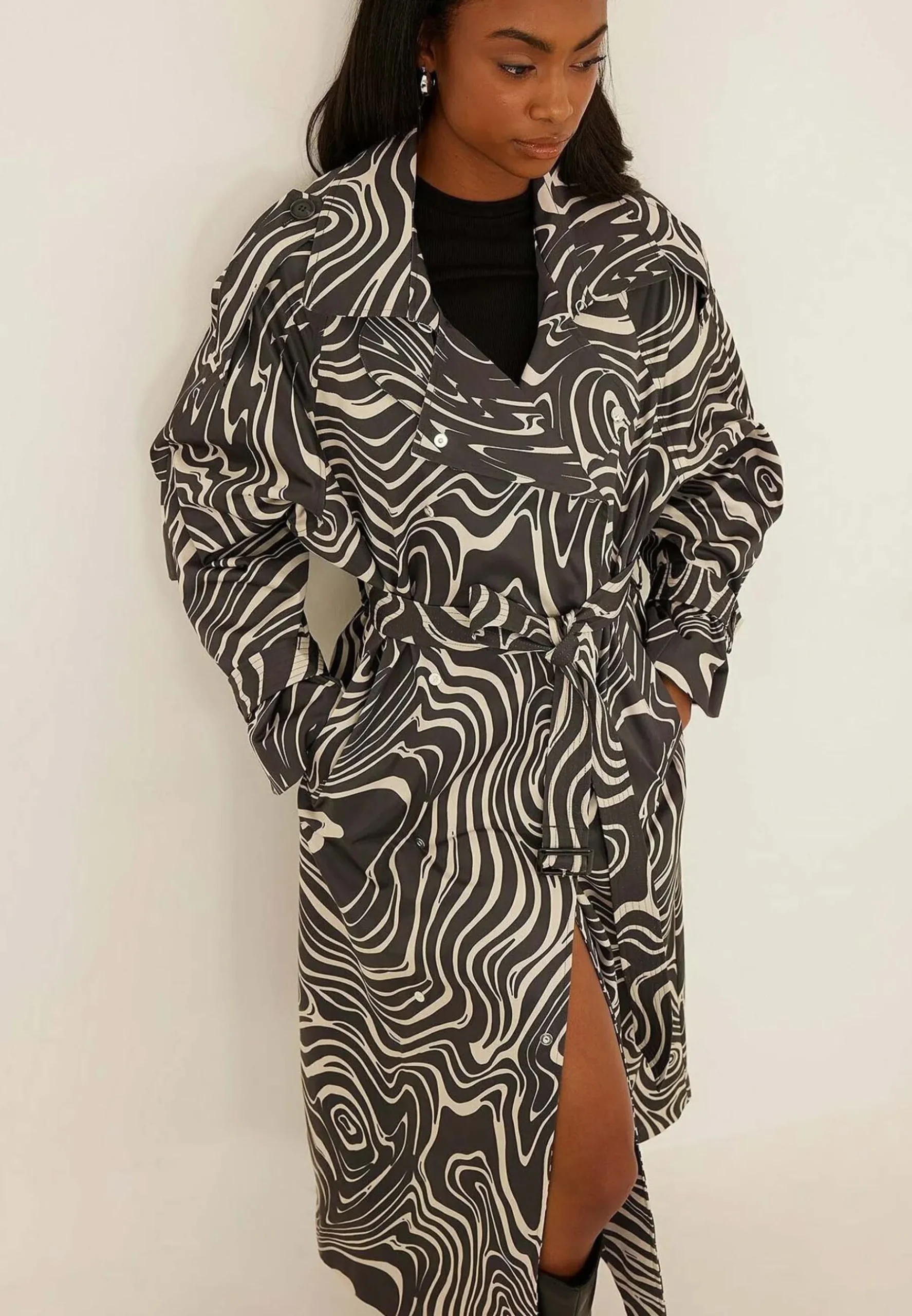 Trench|NA-KD Flash Sale