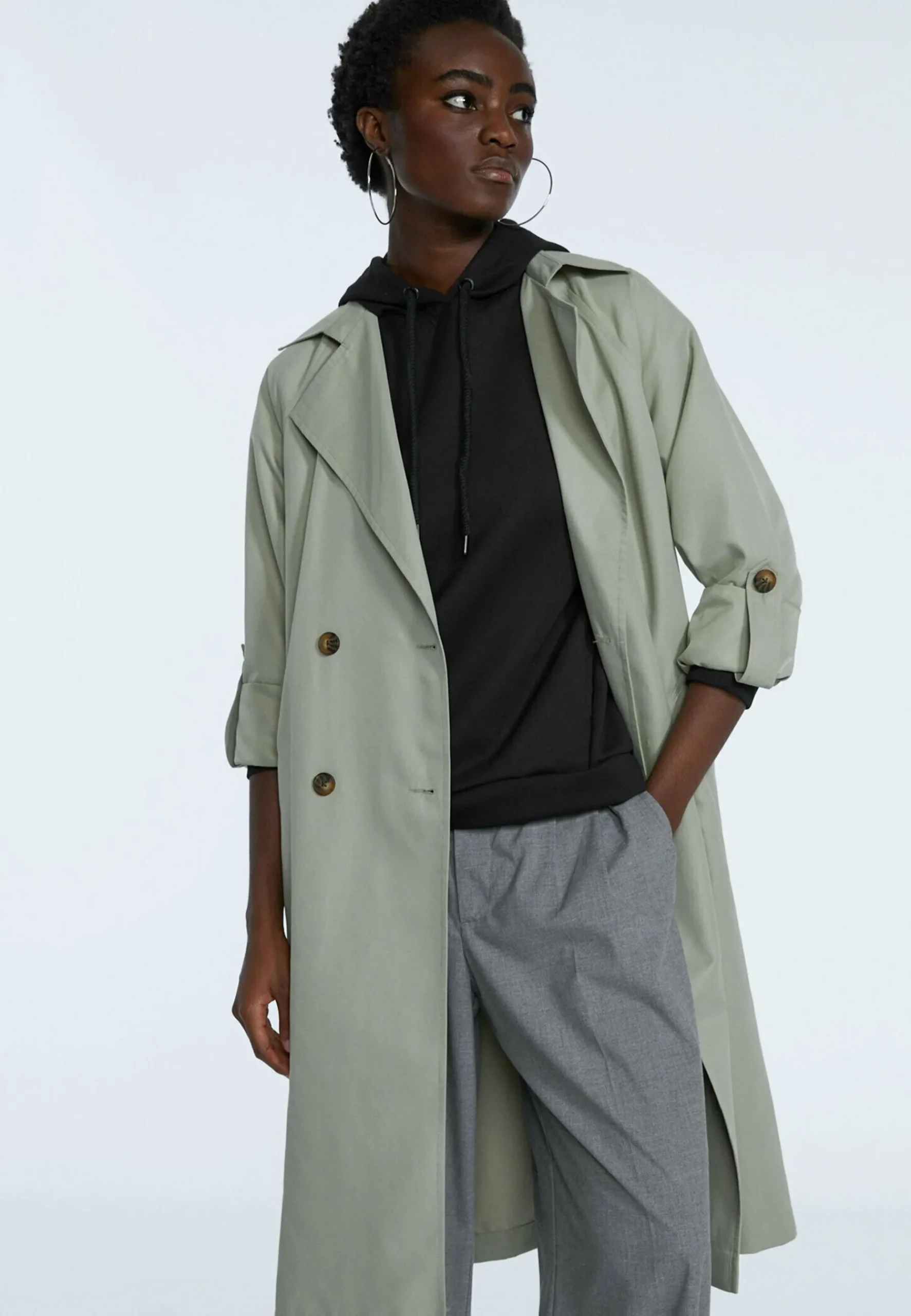 Trench|Stradivarius Discount