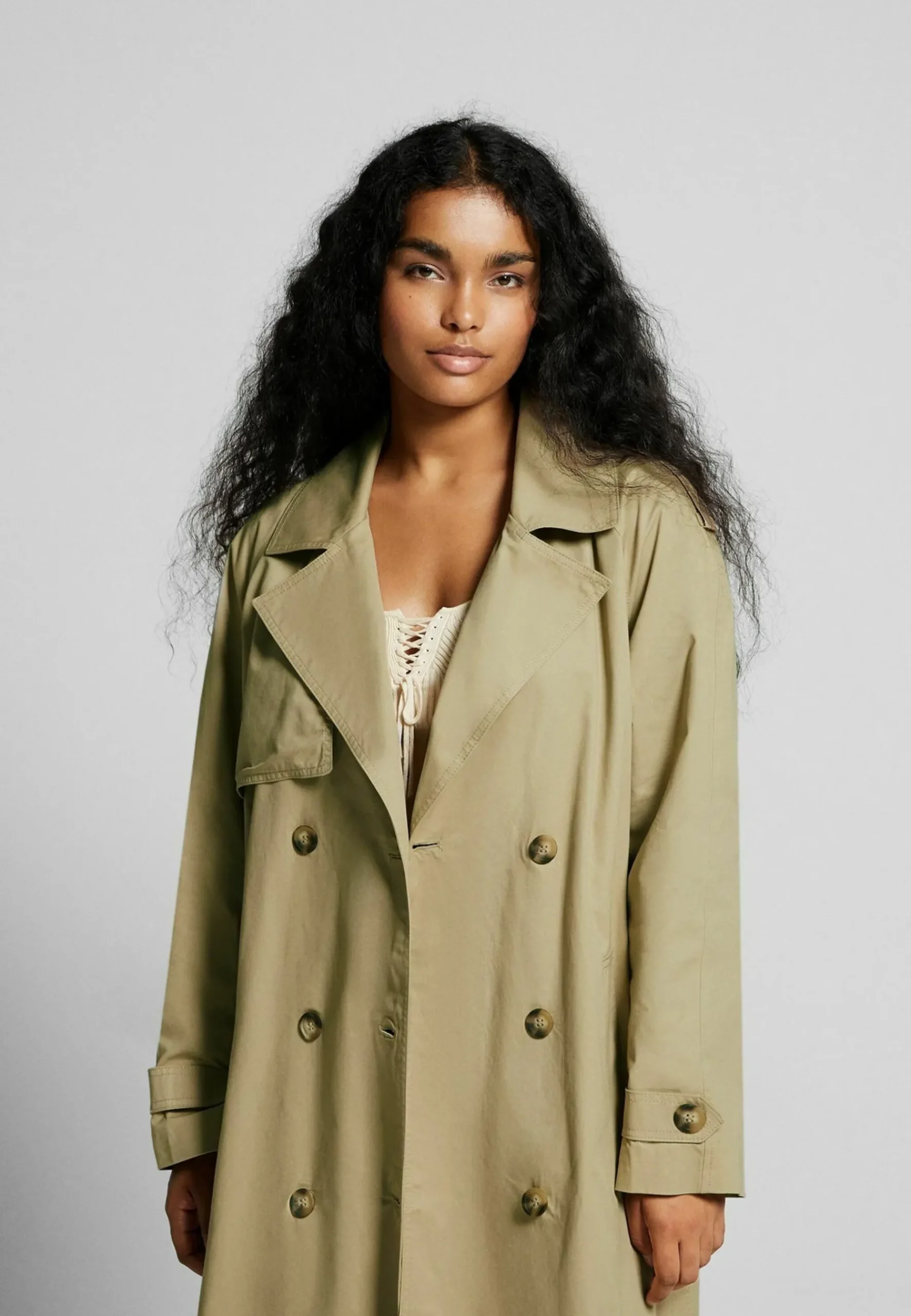 Trench|Bershka Best Sale