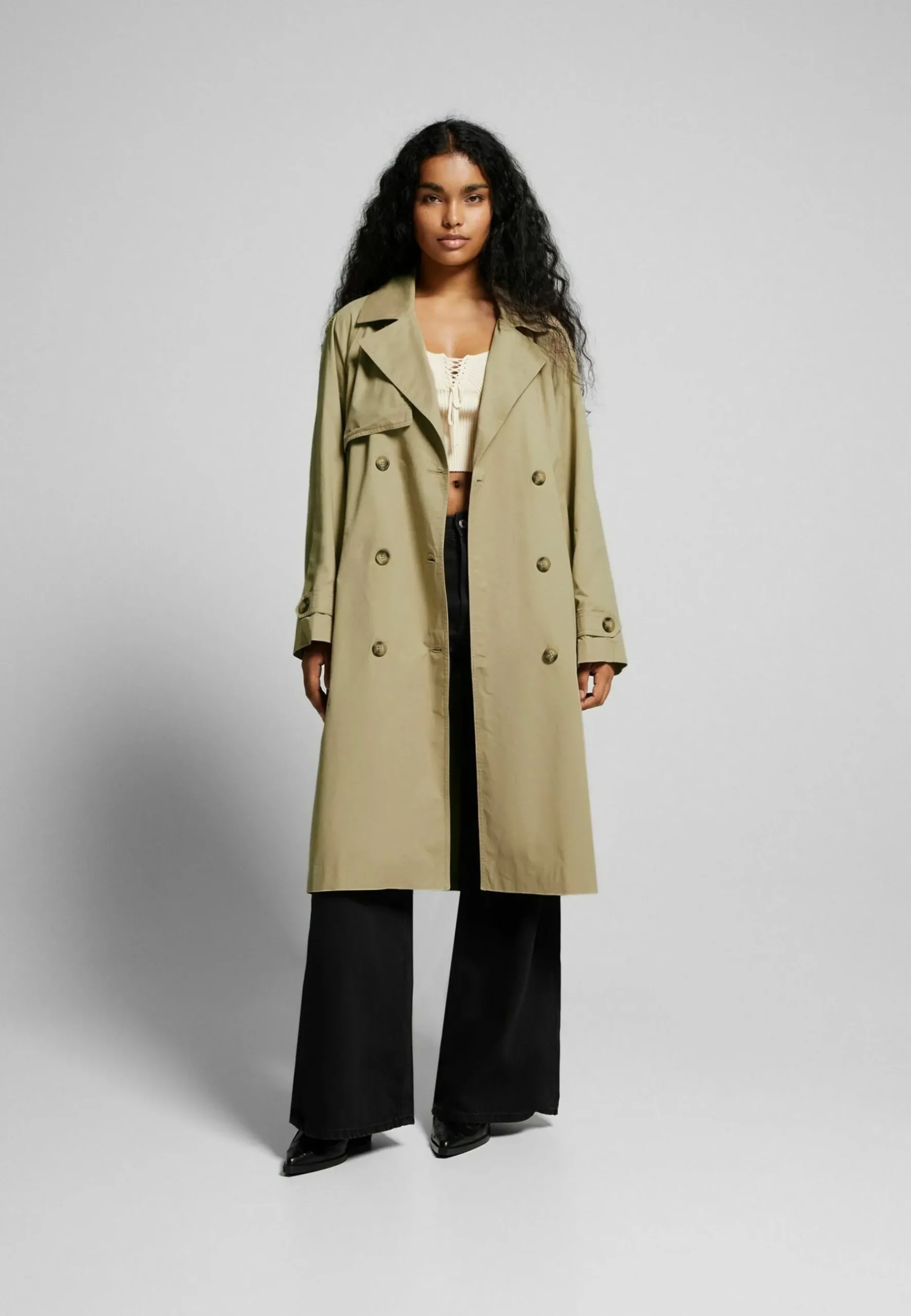 Trench|Bershka Best Sale