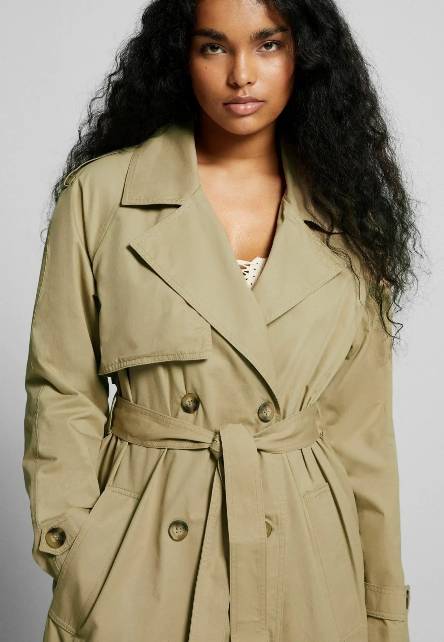 Trench|Bershka Best Sale