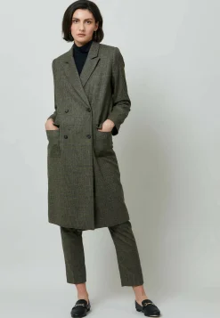Victoria Magee Tweed Check - Manteau Classique|Helen McAlinden Dublin Store