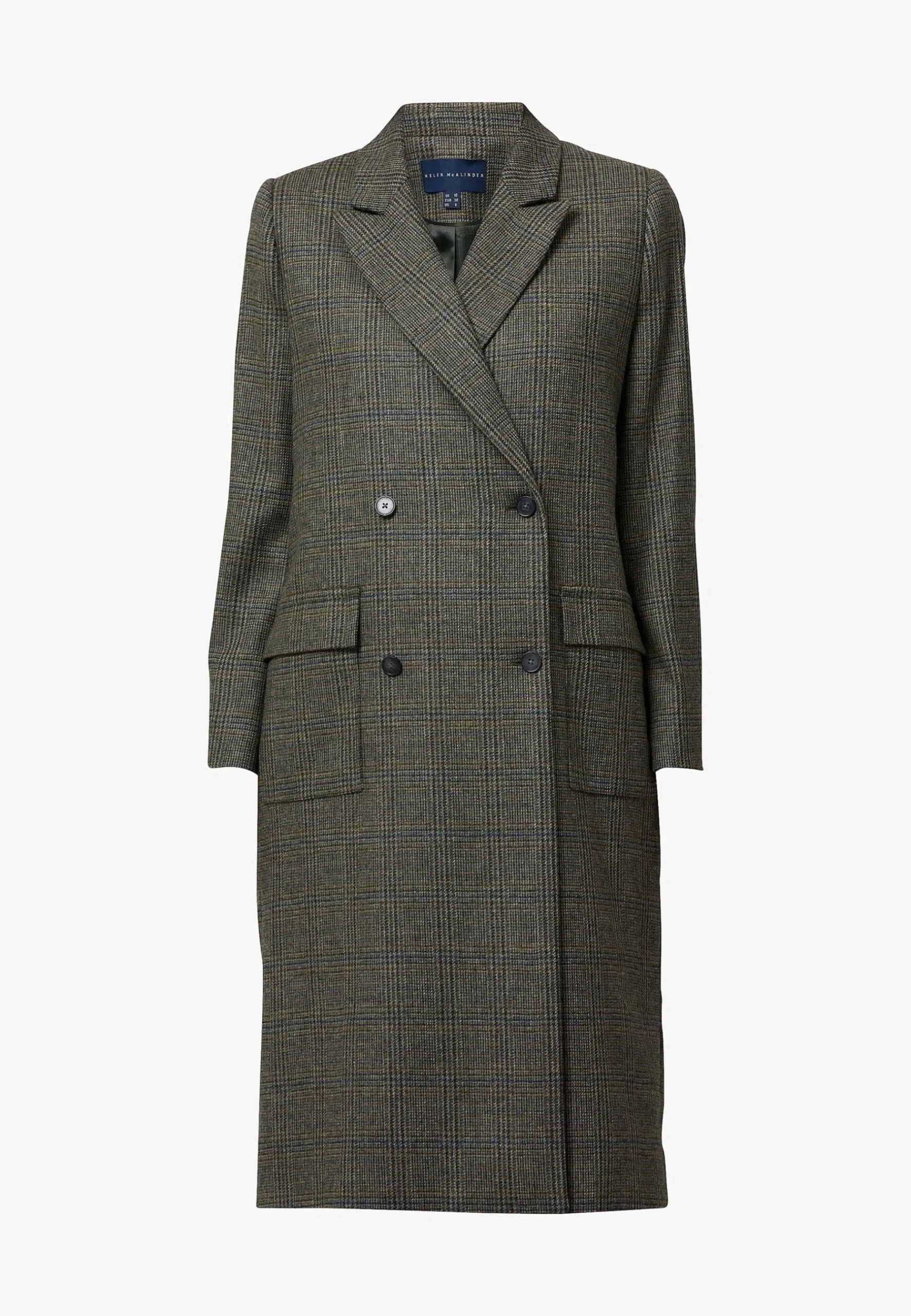 Victoria Magee Tweed Check - Manteau Classique|Helen McAlinden Dublin Store