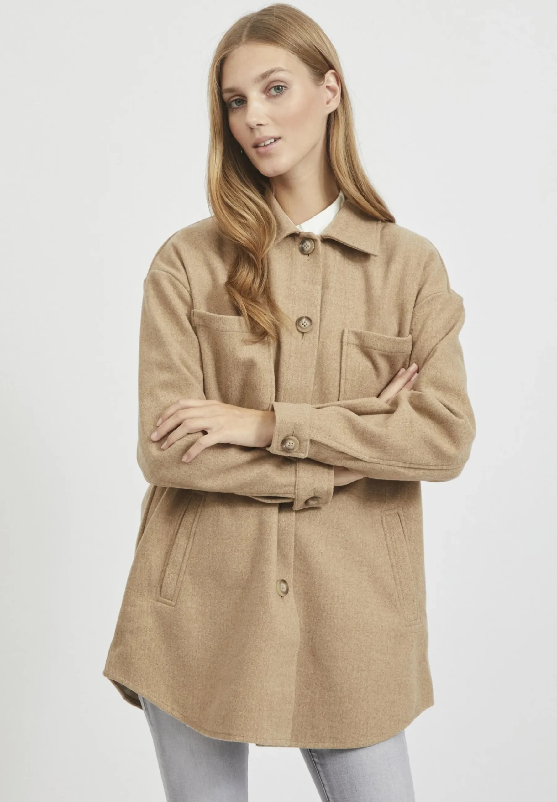 Vikimmi - Manteau Court|VILA Hot