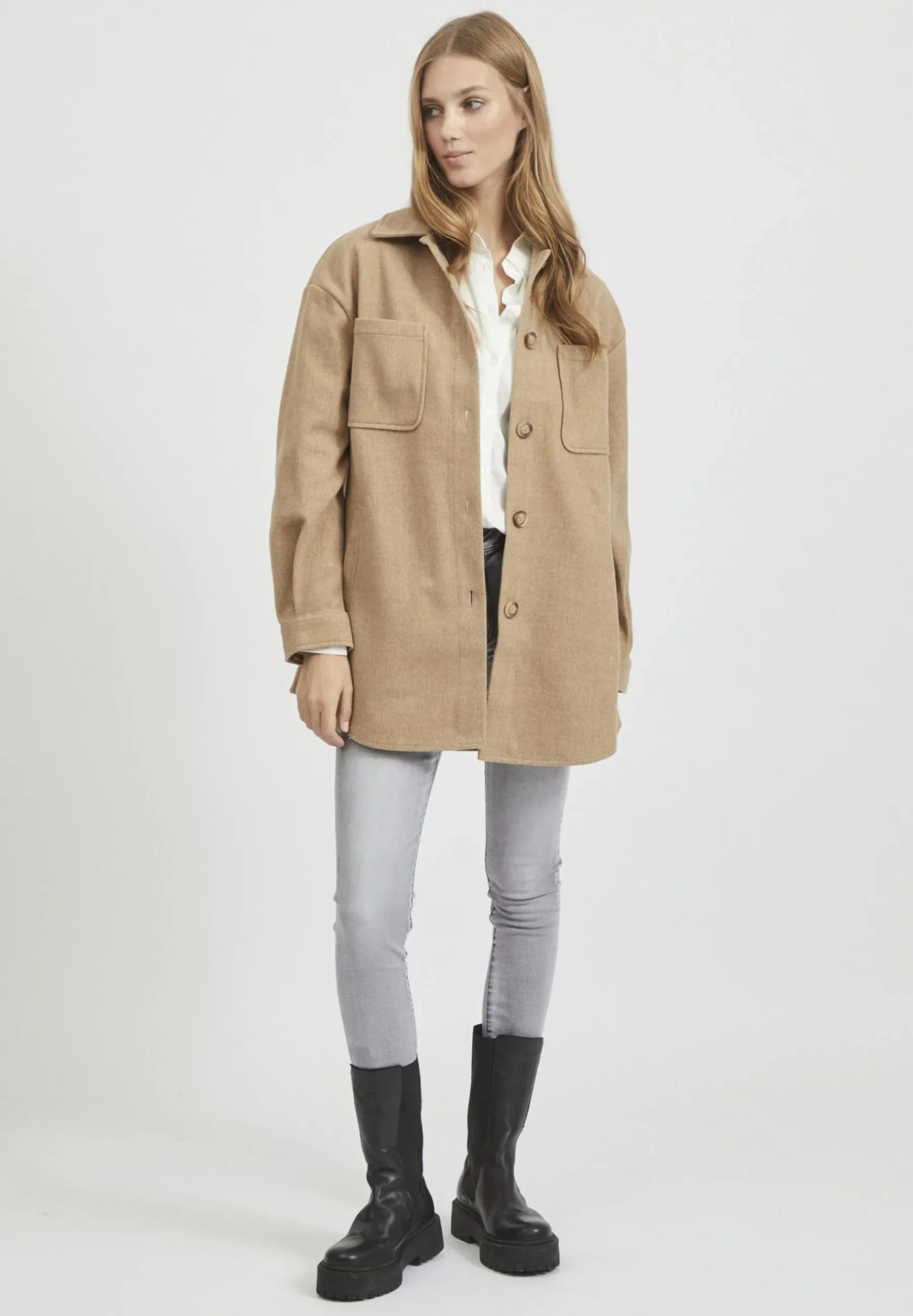 Vikimmi - Manteau Court|VILA Hot