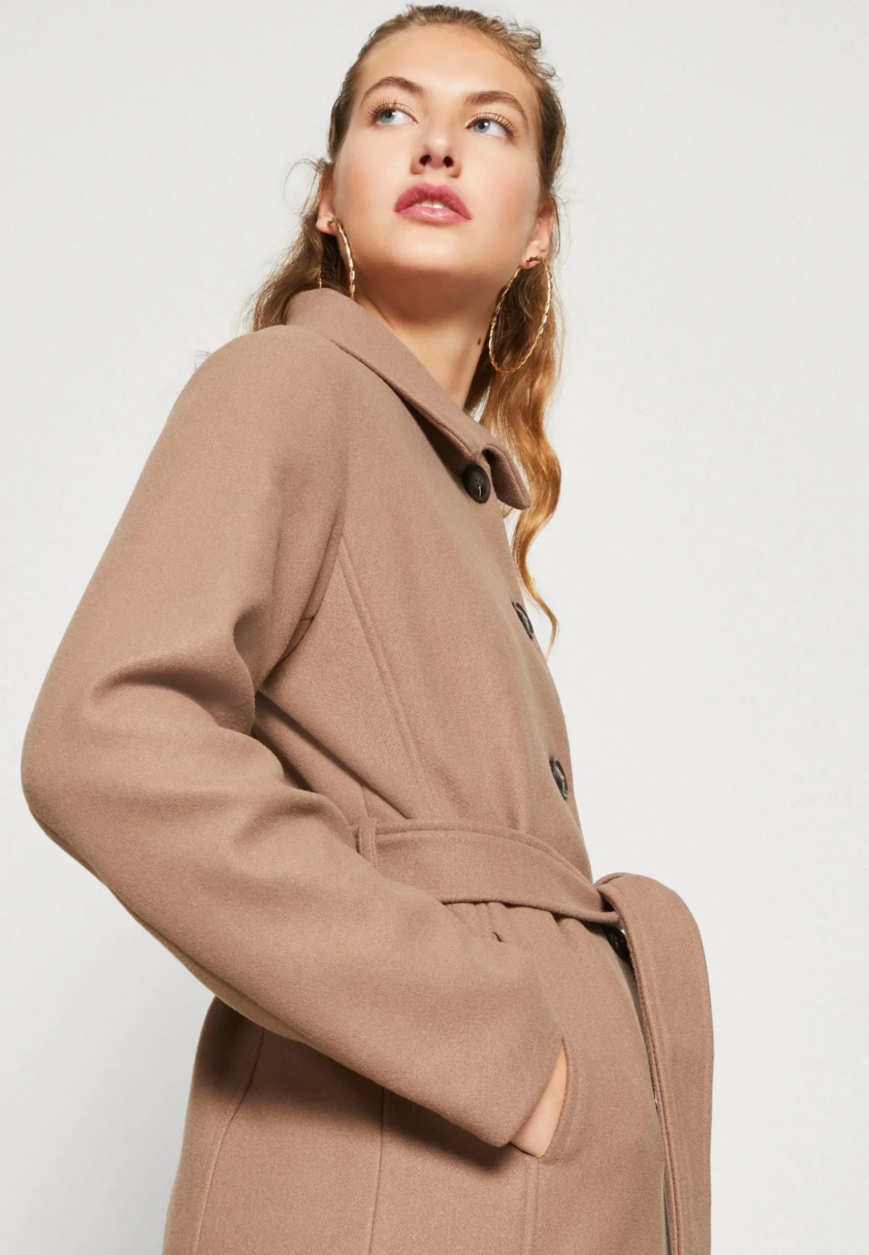 Vilidra Short Belt Coat - Manteau Classique|VILA Best