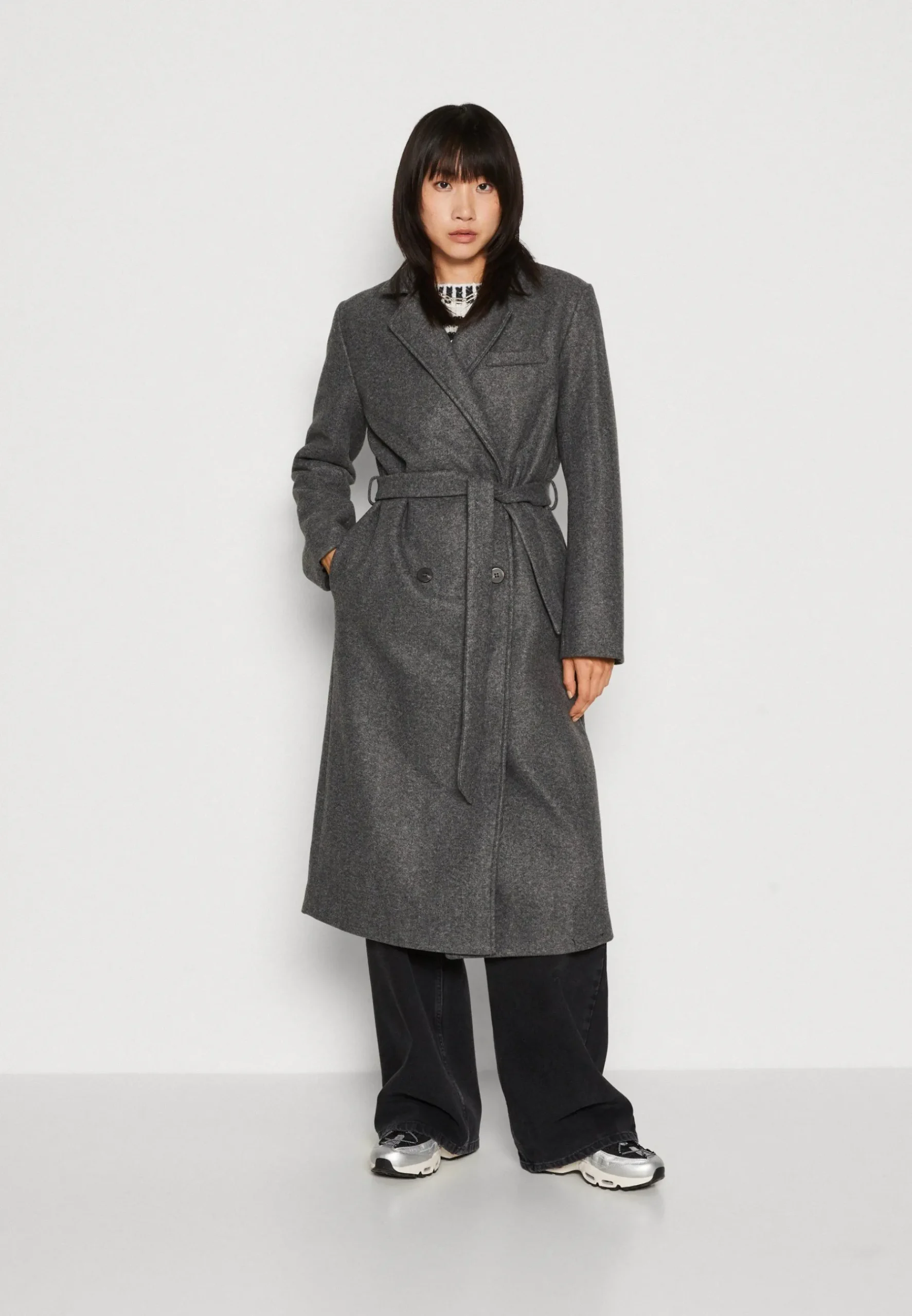 Vimano Maxi Tie Belted Coat - Manteau Classique|VILA Store