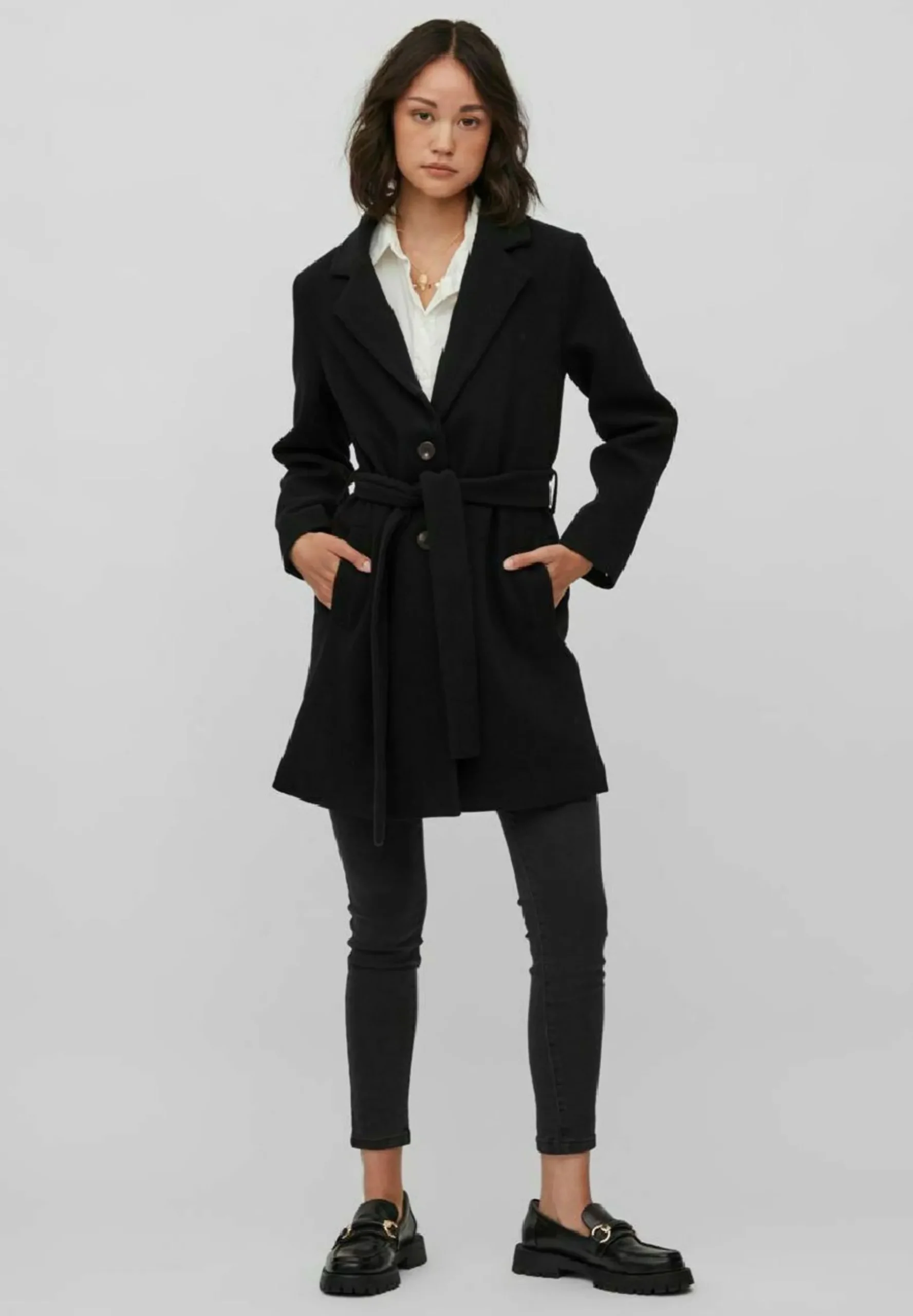 Vimetil Faux Collar Ka Ptt - Manteau Classique|VILA Petite Clearance