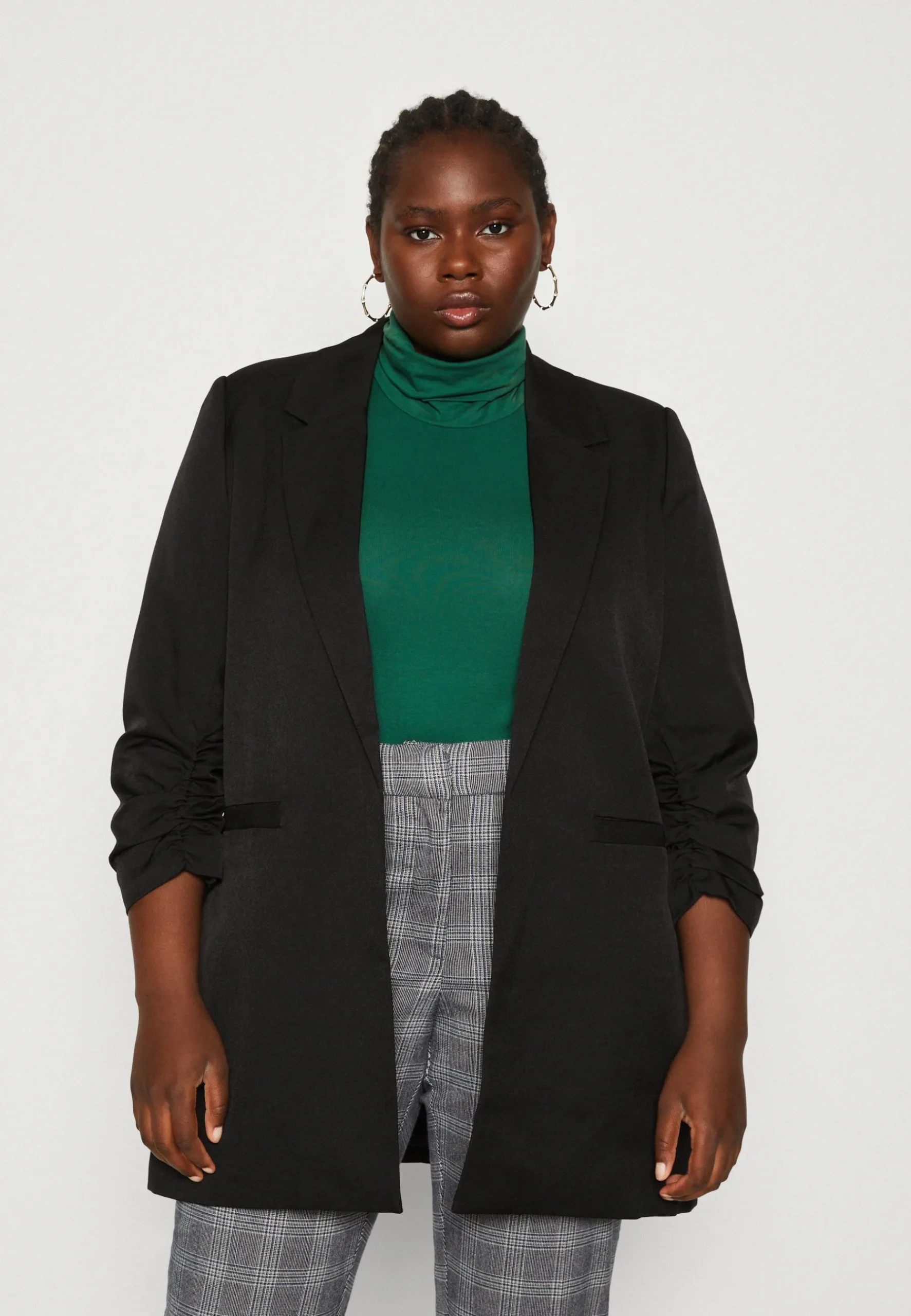 Vmcagatha Long Blazer - Manteau Court|Vero Moda Curve Best