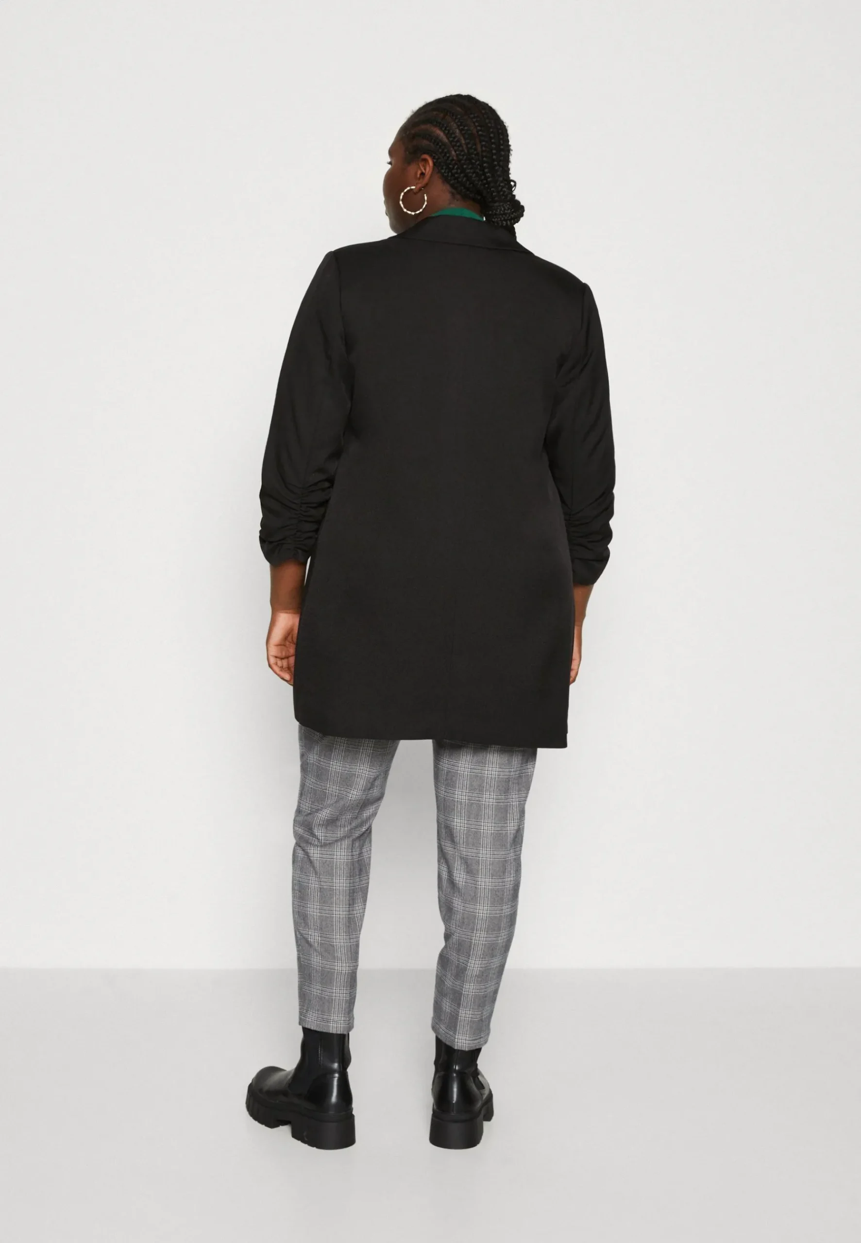 Vmcagatha Long Blazer - Manteau Court|Vero Moda Curve Best