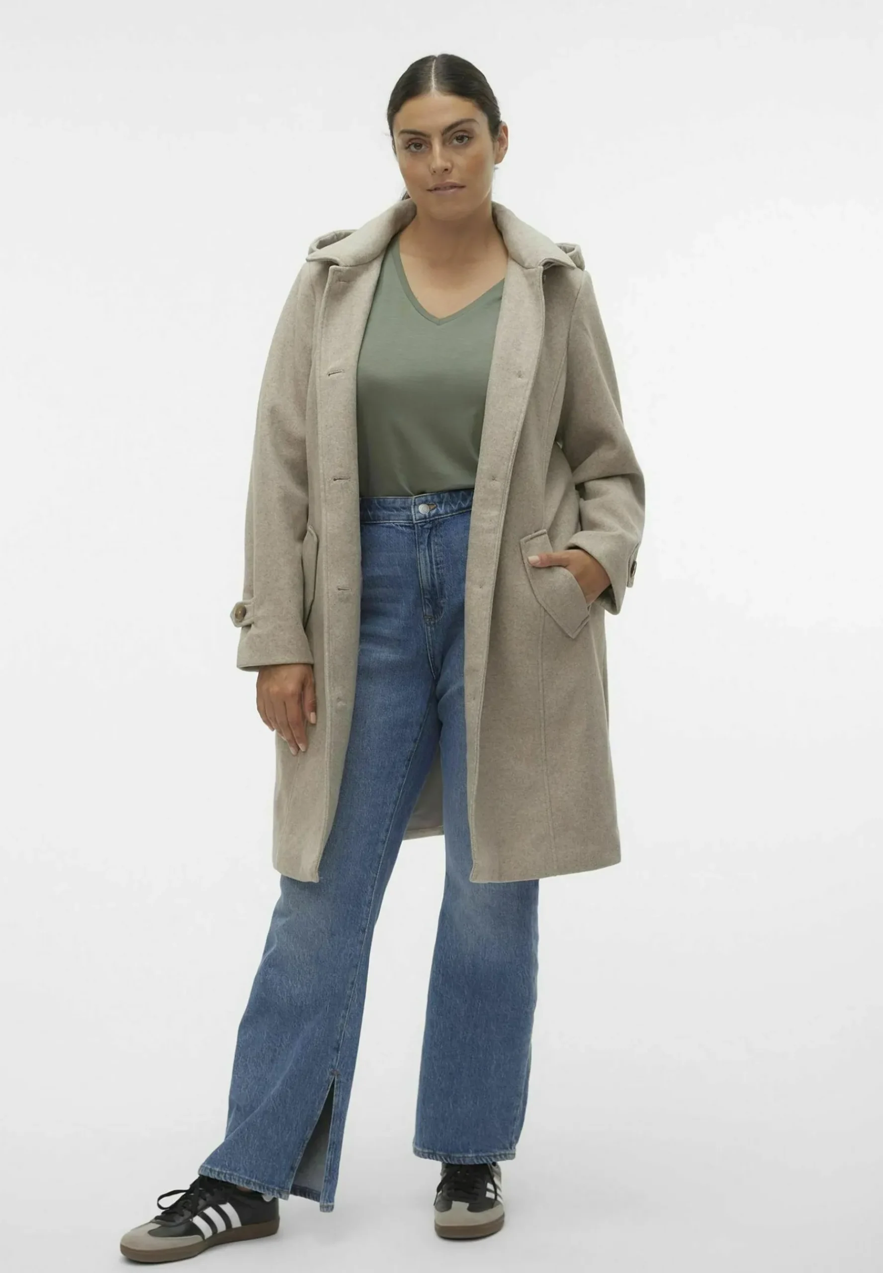 Vmcvincechelsea Cur Exc - Manteau Classique|Vero Moda Curve Shop