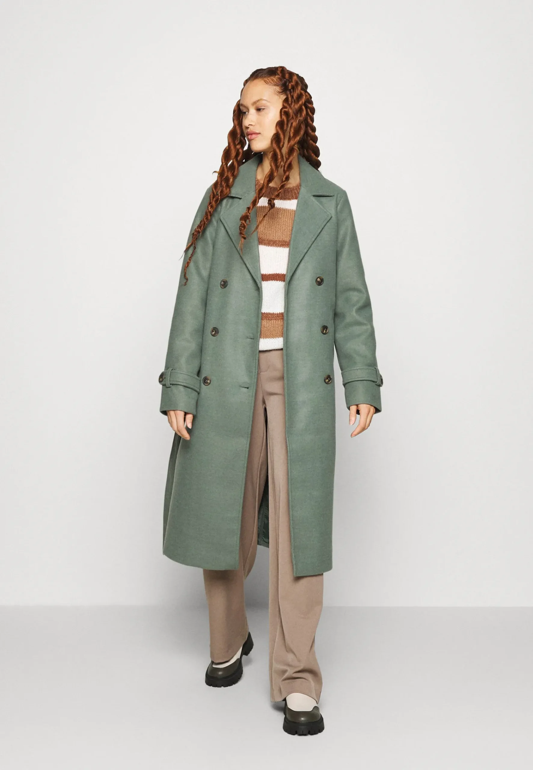 Vmfortunevega Longtrenchcoat - Manteau Classique|Vero Moda Tall Discount