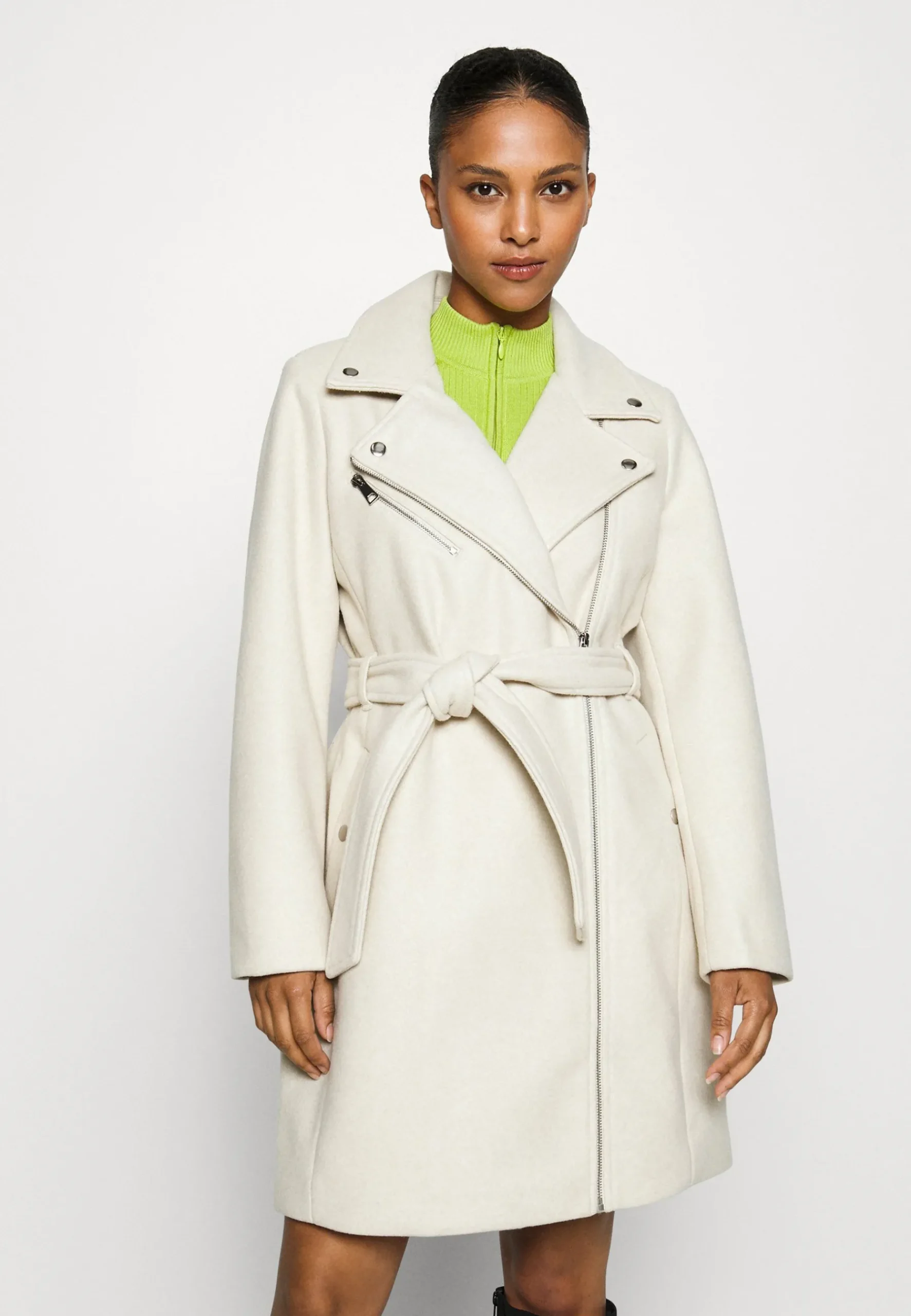 Vmpop Biker Coat - Manteau Classique|Vero Moda Petite Cheap
