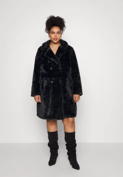 Vmsuielly Long Faux Coat Plus Size - Manteau Classique|Vero Moda Curve Flash Sale