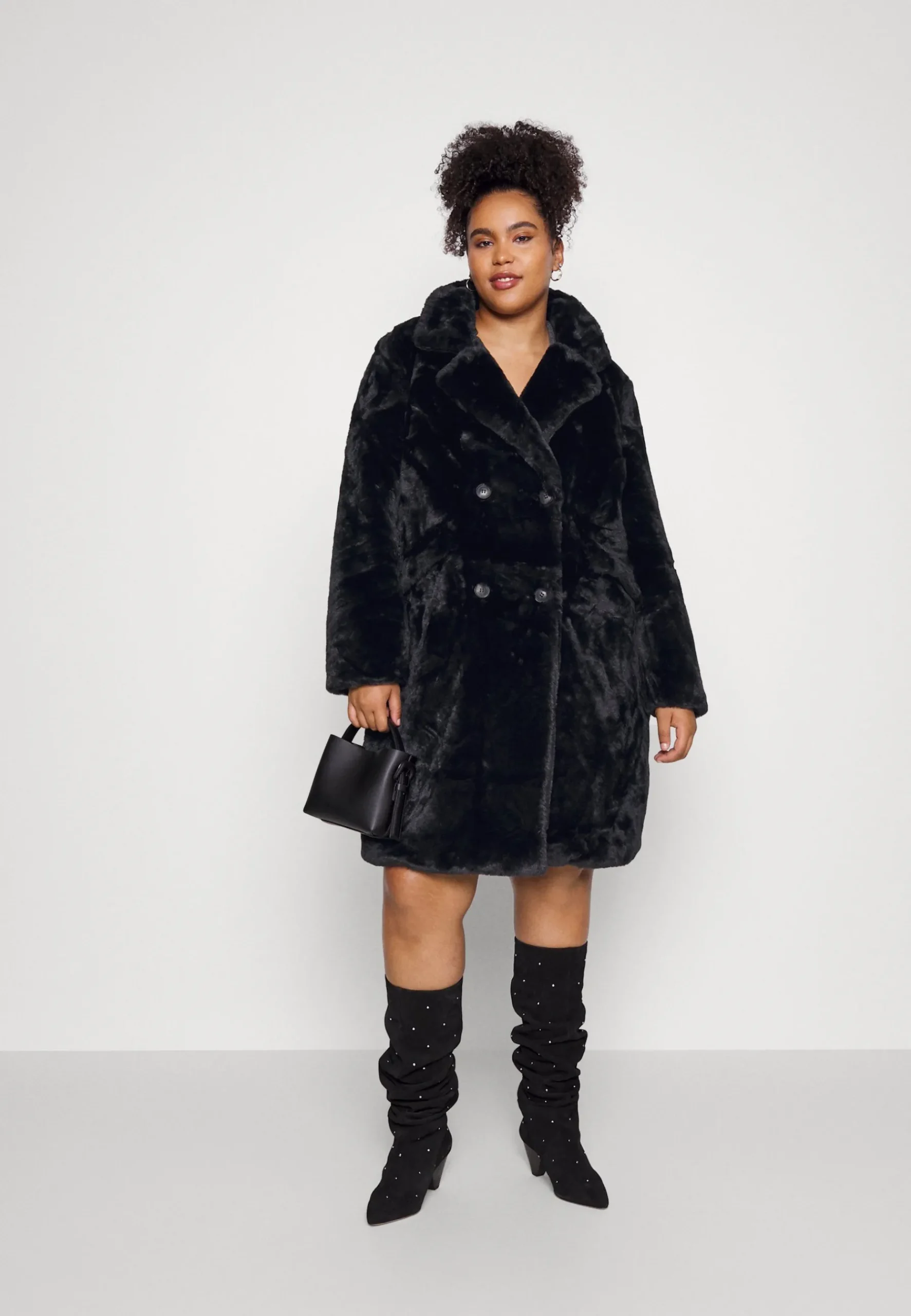 Vmsuielly Long Faux Coat Plus Size - Manteau Classique|Vero Moda Curve Flash Sale