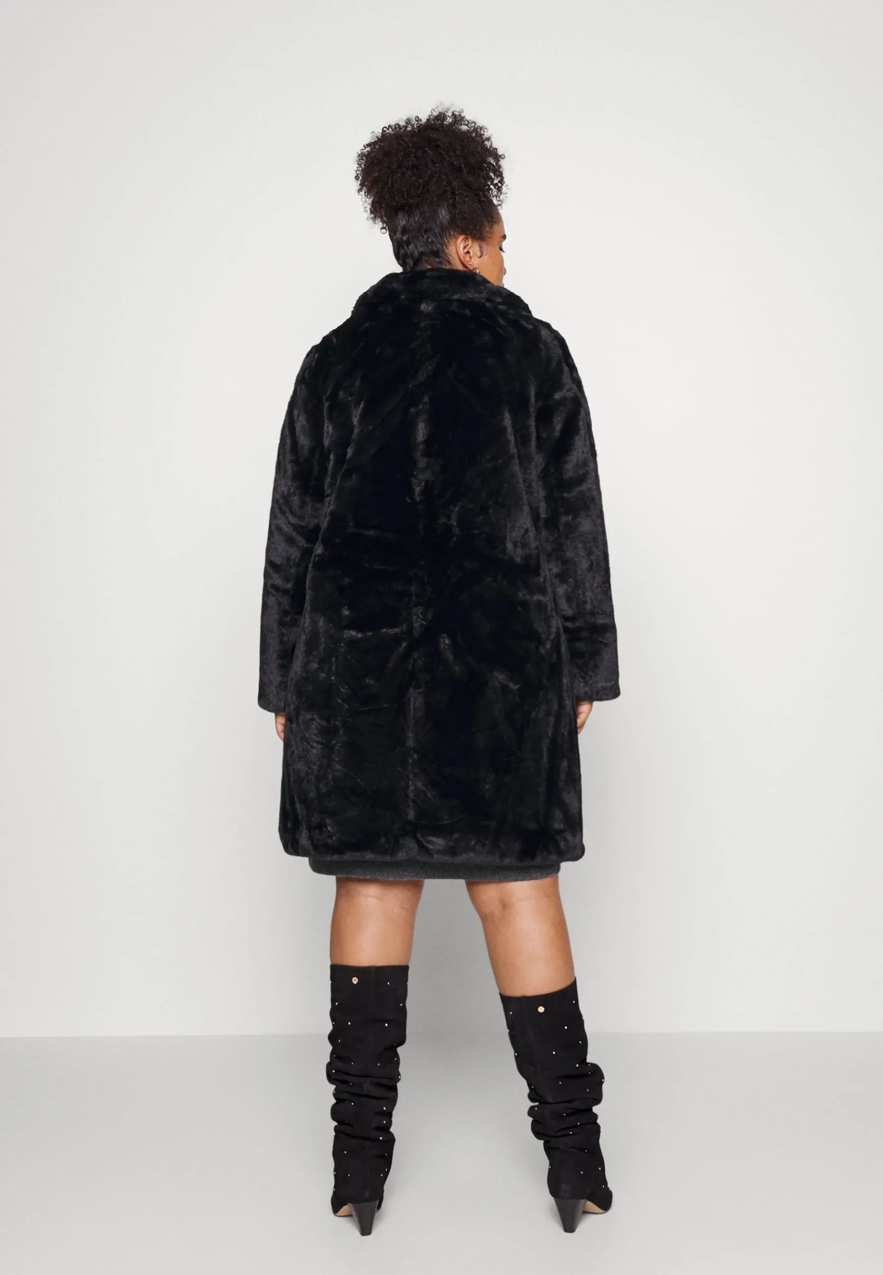 Vmsuielly Long Faux Coat Plus Size - Manteau Classique|Vero Moda Curve Flash Sale