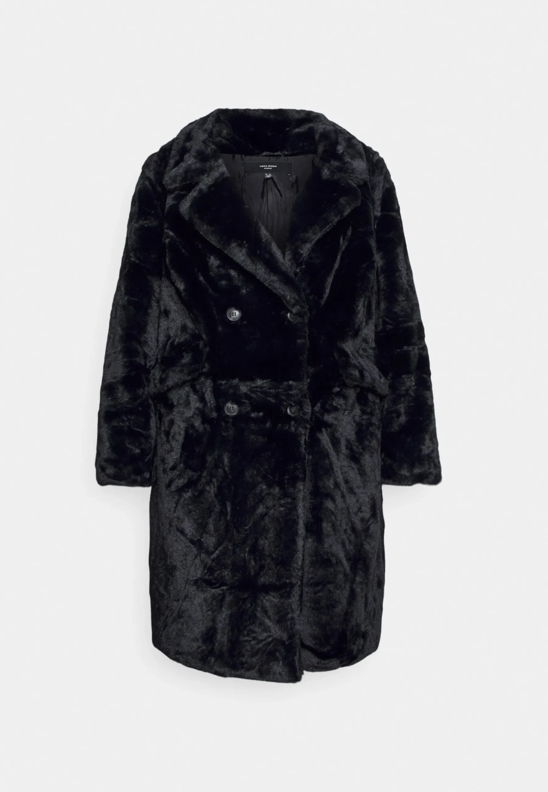 Vmsuielly Long Faux Coat Plus Size - Manteau Classique|Vero Moda Curve Flash Sale