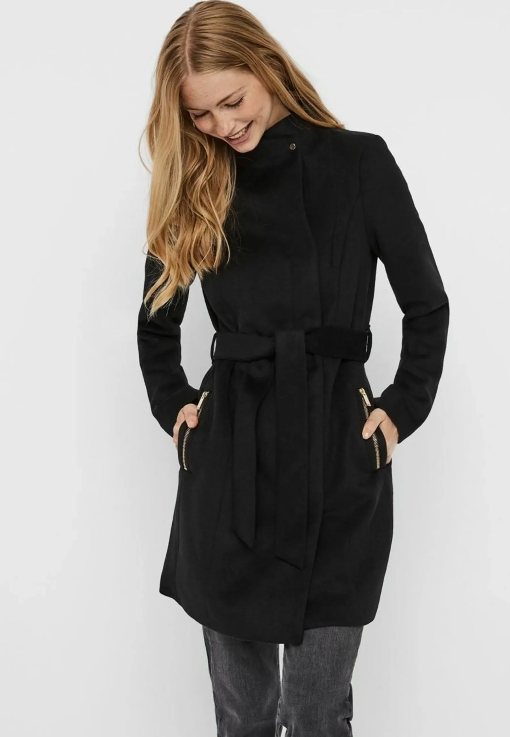 Vmtwodope Belt Jacket - Manteau Court|Vero Moda Cheap